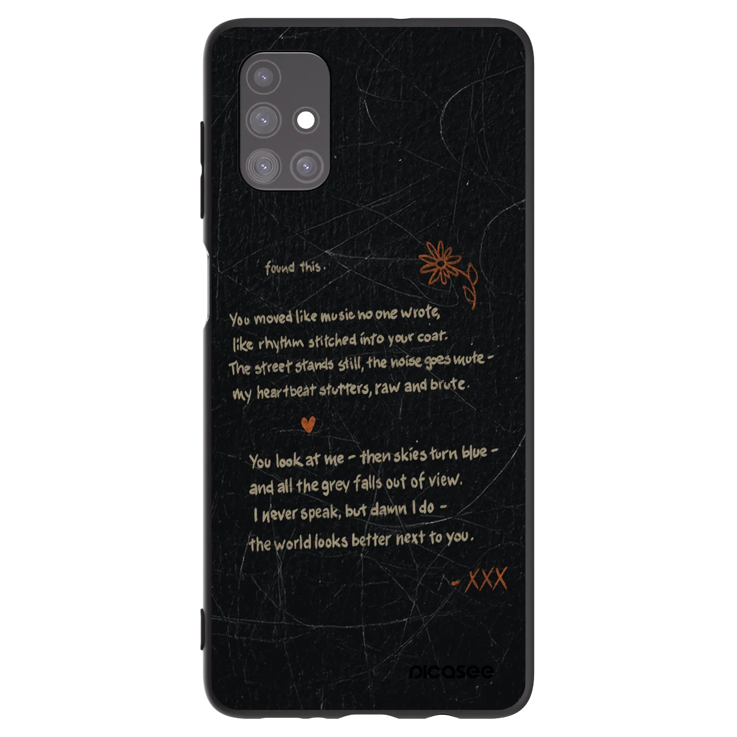 Picasee silikónový čierny obal pre Samsung Galaxy M51 M515F - POET