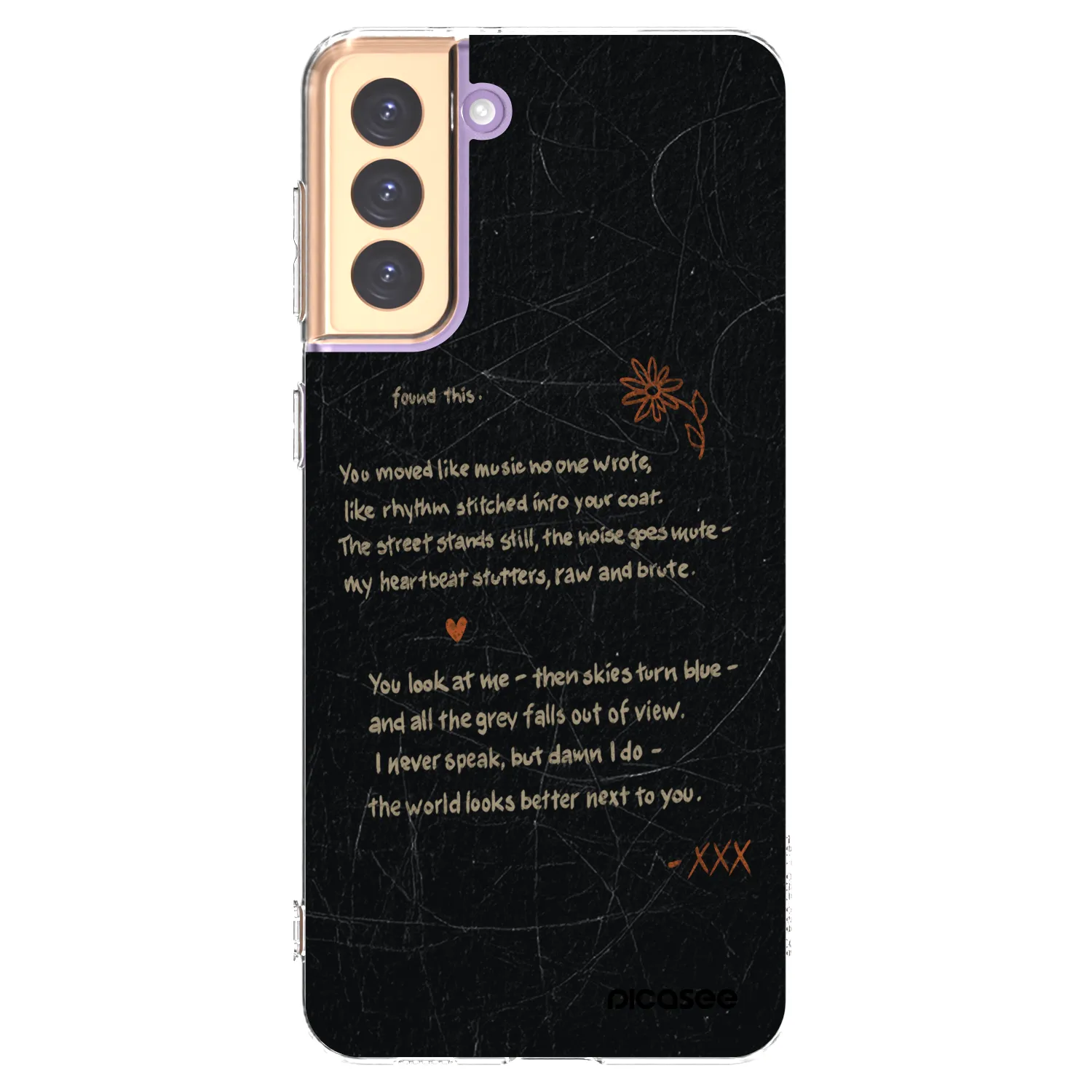 Picasee silikónový prehľadný obal pre Samsung Galaxy S21+ 5G G996F - POET