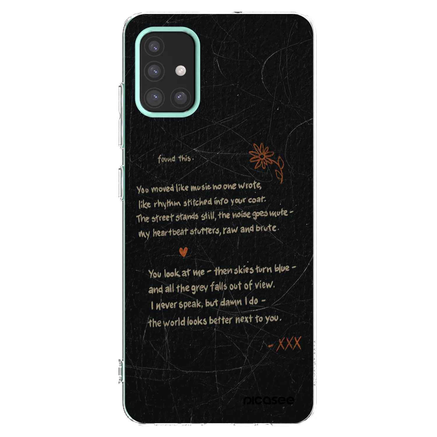 Picasee silikónový prehľadný obal pre Samsung Galaxy M31s - POET