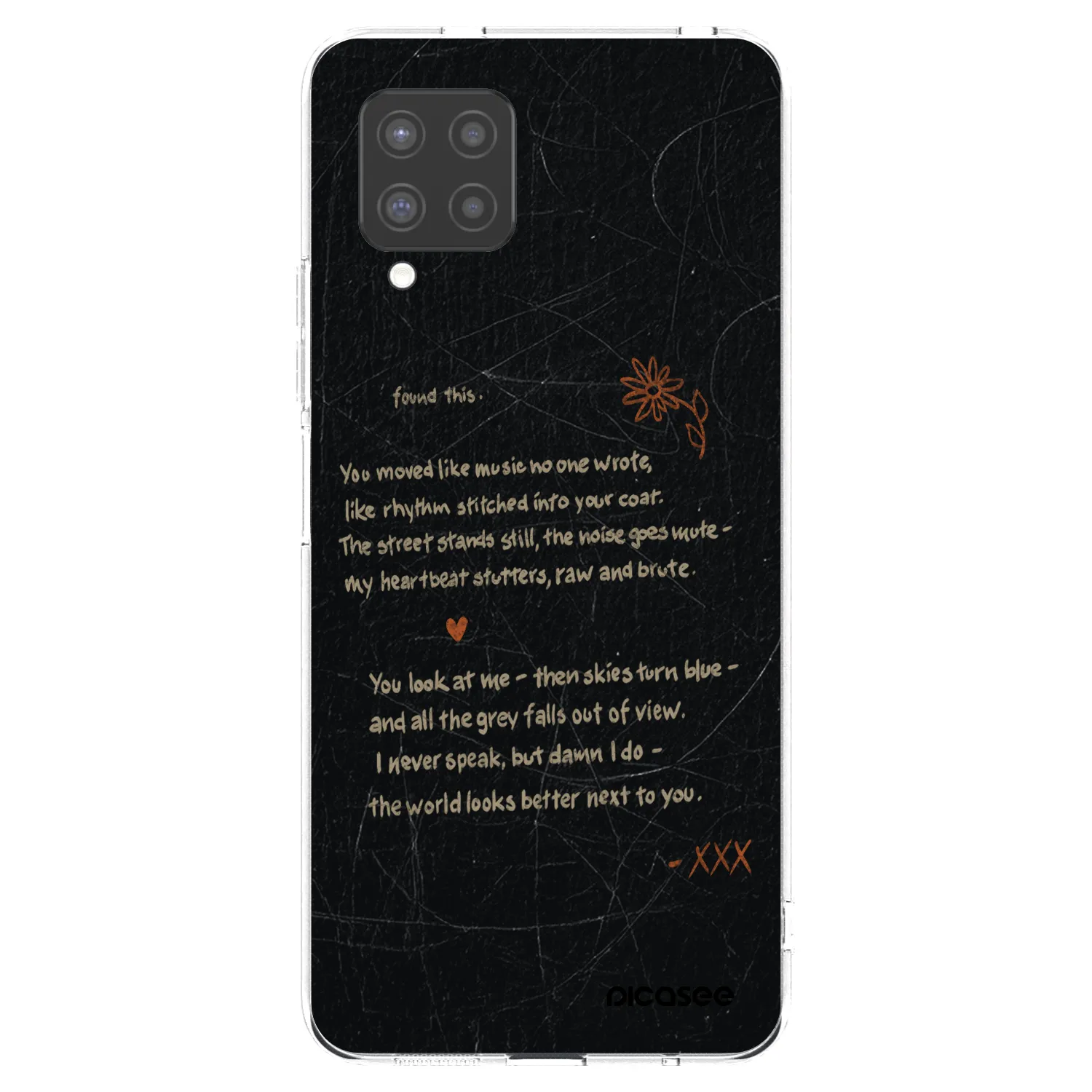Picasee silikónový prehľadný obal pre Samsung Galaxy A42 A426B - POET