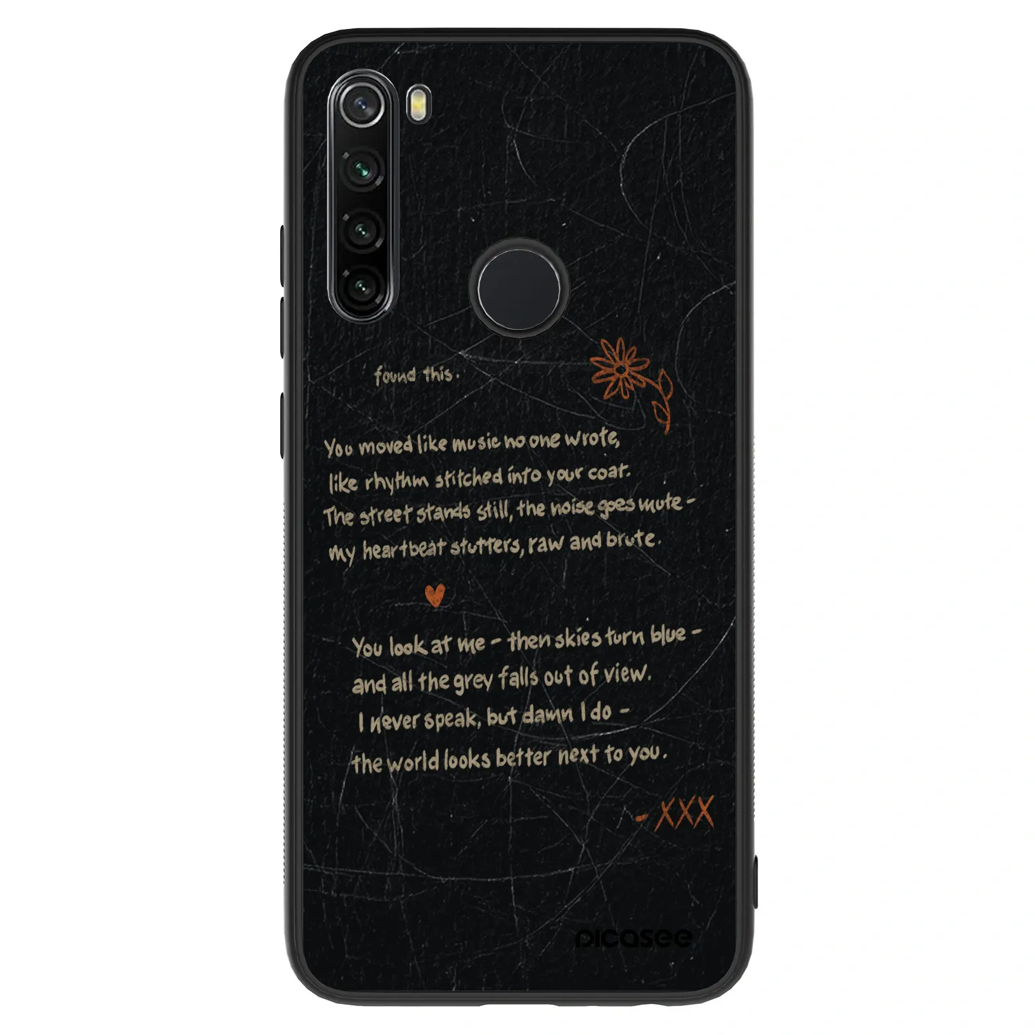 Picasee ULTIMATE CASE pro Xiaomi Redmi Note 8 - POET