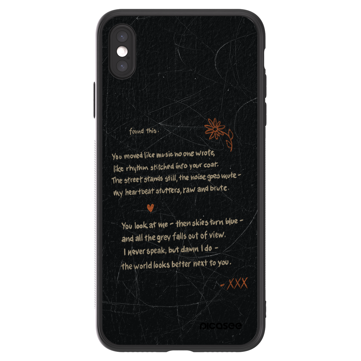Picasee ULTIMATE CASE pro Apple iPhone XS Max - POET