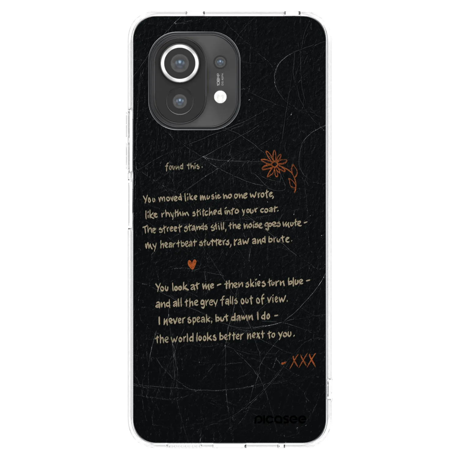 Picasee silikónový prehľadný obal pre Xiaomi Mi 11 - POET