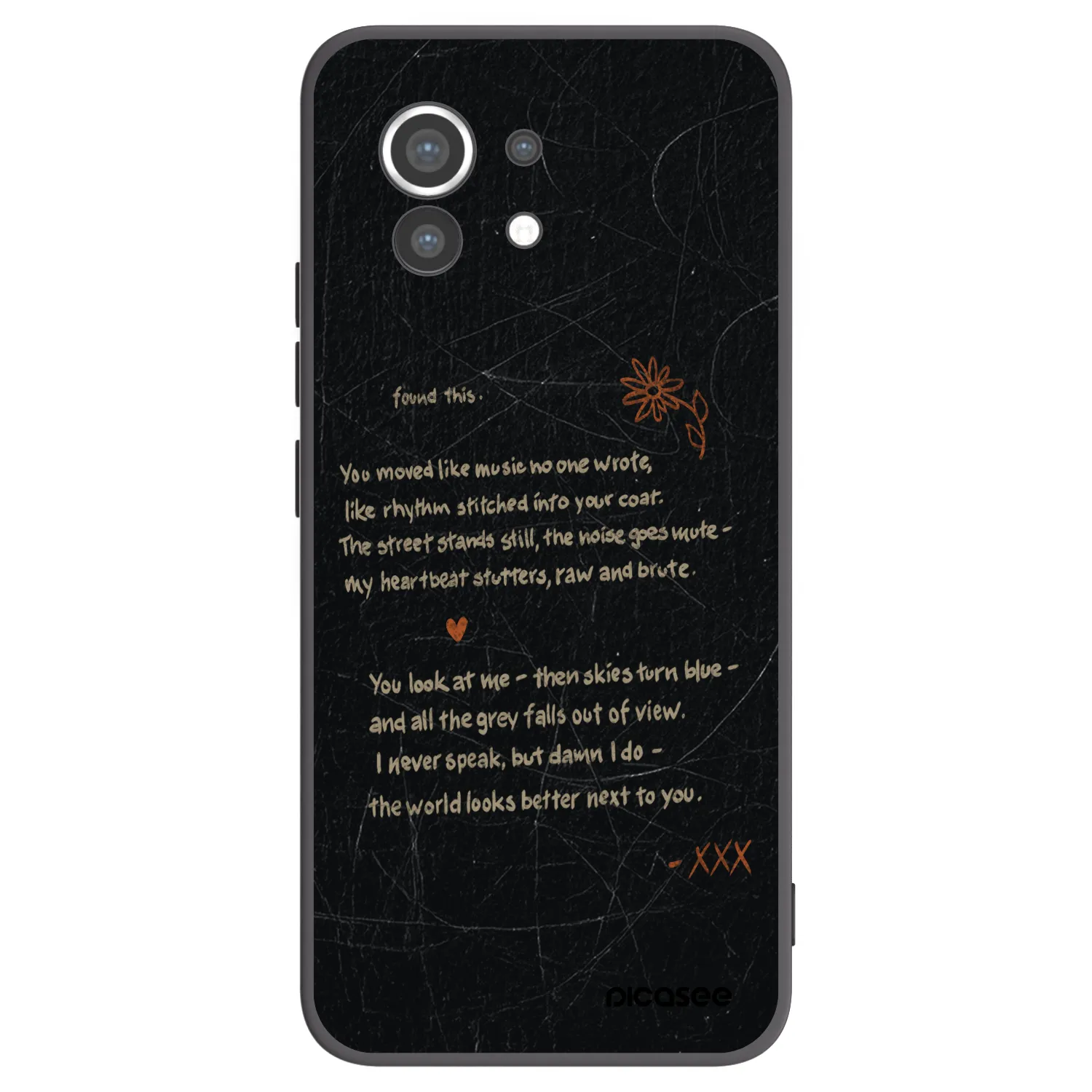 Picasee silikónový čierny obal pre Xiaomi Mi 11 - POET