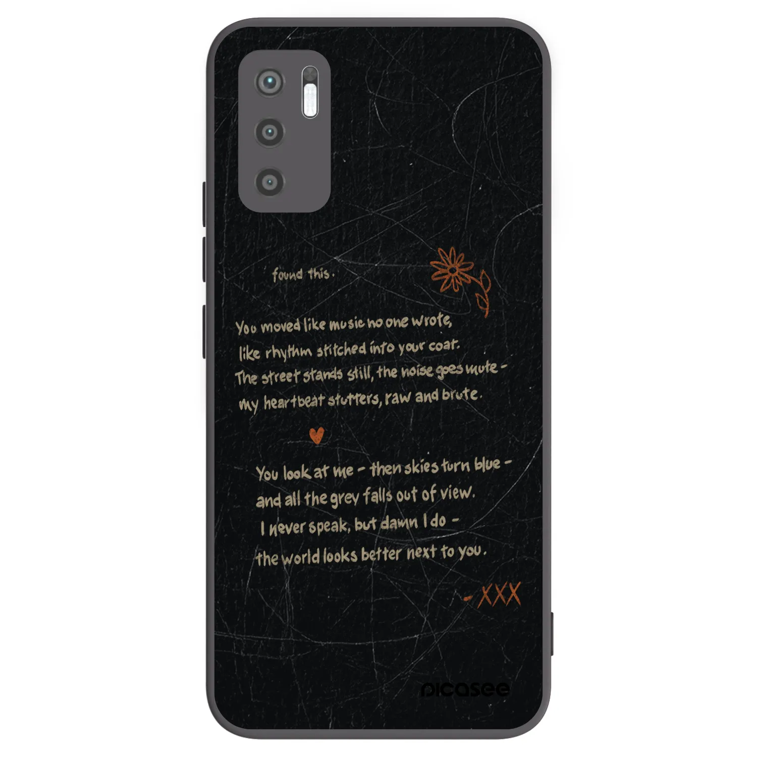 Picasee silikónový čierny obal pre Xiaomi Redmi Note 10 5G - POET