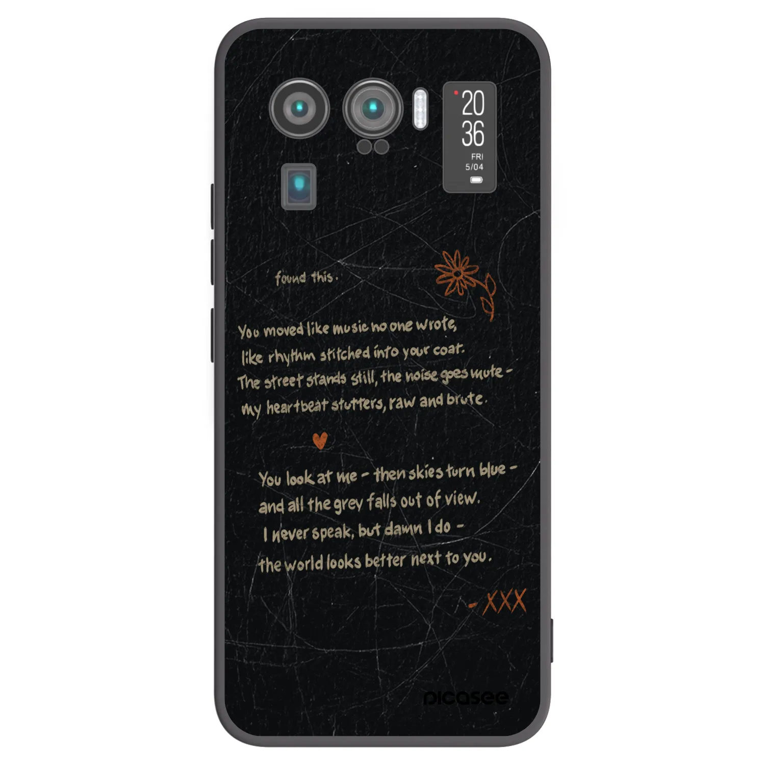 Picasee silikónový čierny obal pre Xiaomi Mi 11 Ultra - POET
