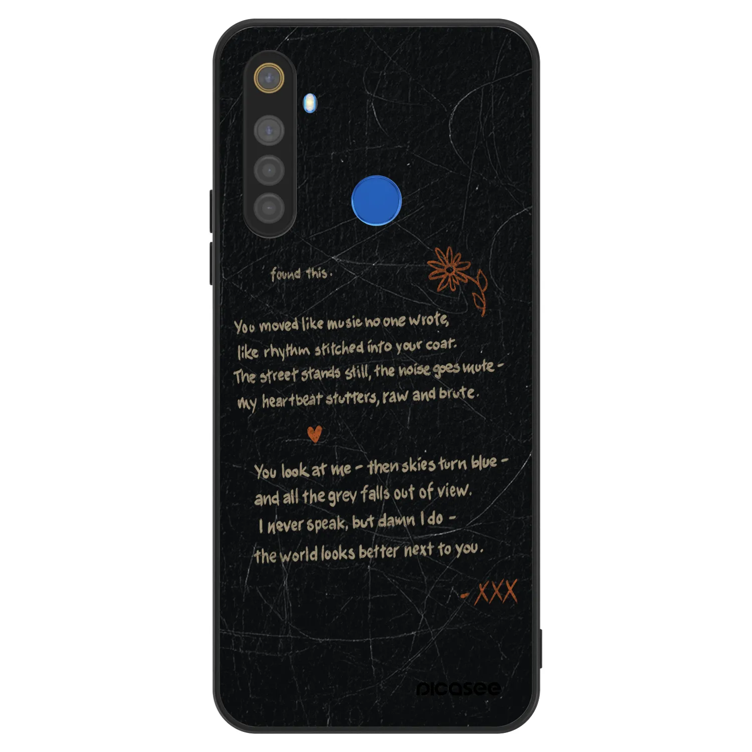 Picasee ULTIMATE CASE pro Realme 5 - POET
