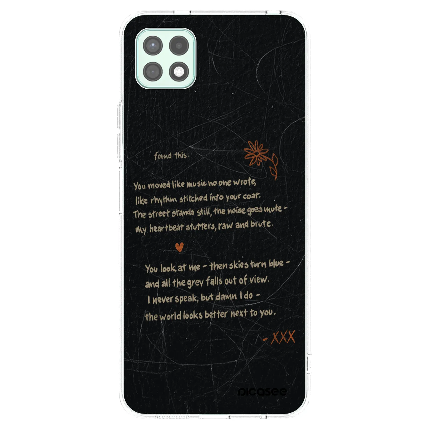 Picasee silikónový prehľadný obal pre Samsung Galaxy A22 A226B 5G - POET