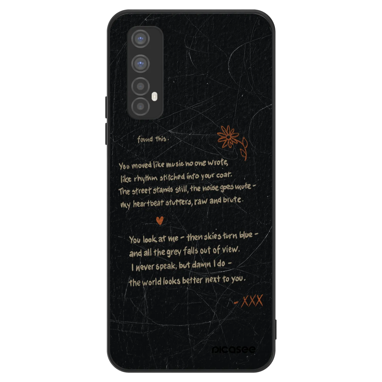 Picasee ULTIMATE CASE pro Realme 7 - POET