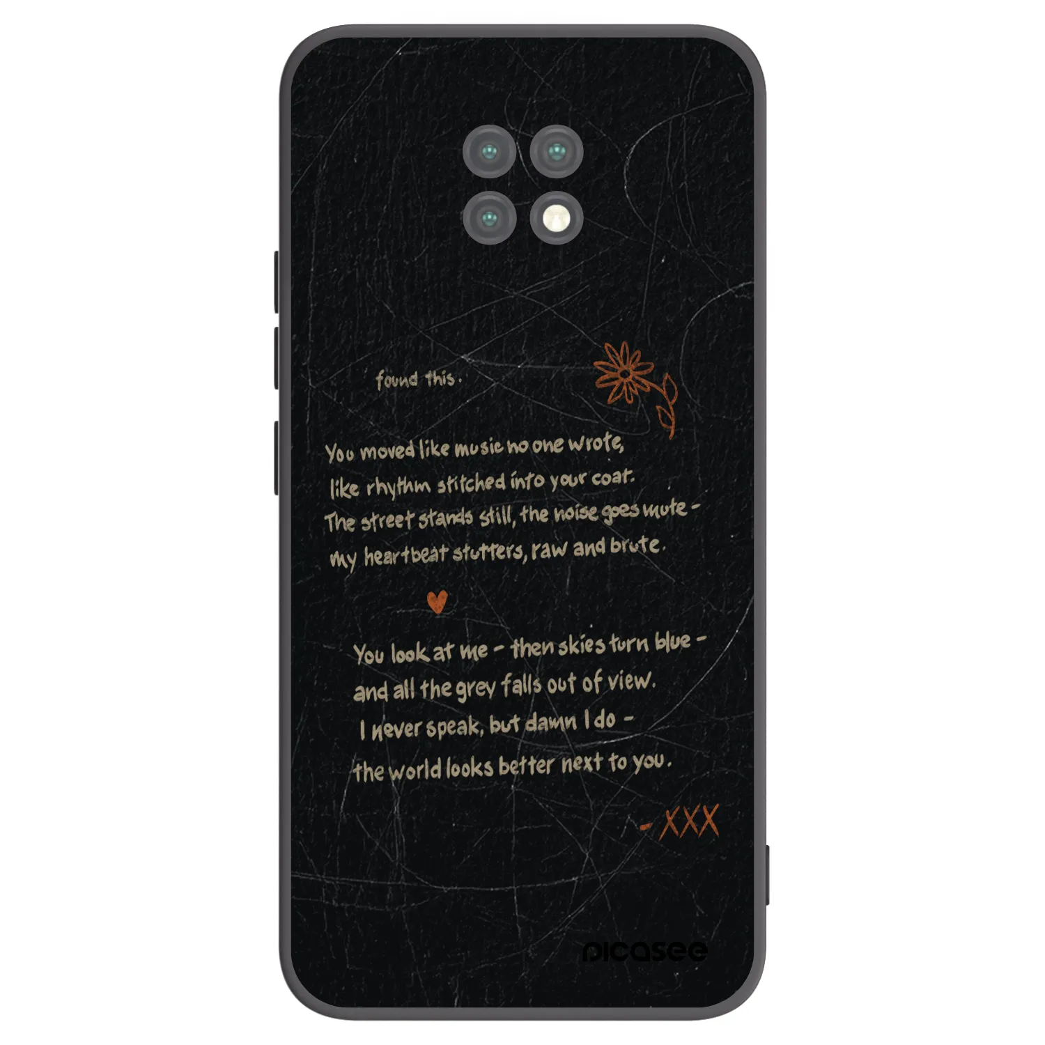 Picasee silikónový čierny obal pre Xiaomi Redmi Note 9T - POET