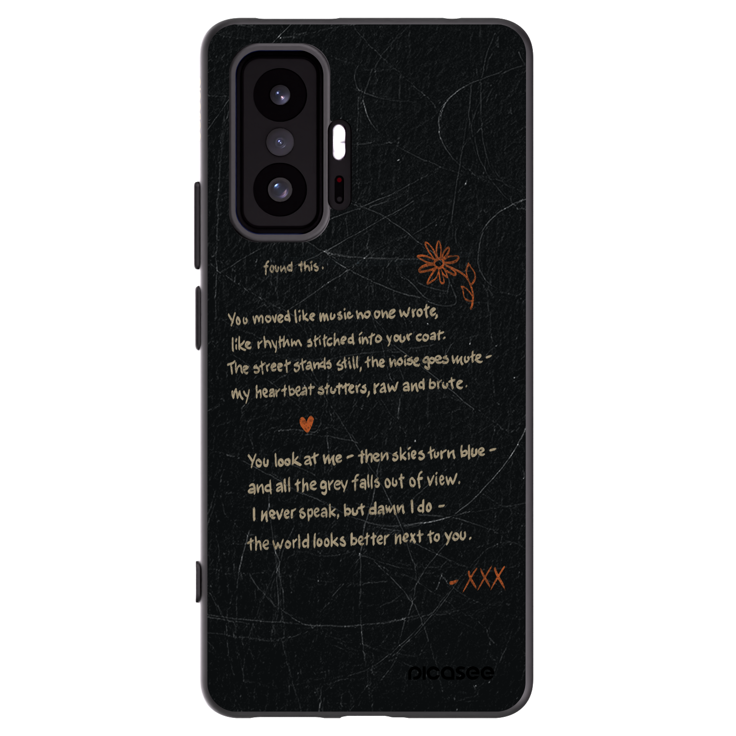 Picasee silikónový čierny obal pre Xiaomi 11T - POET