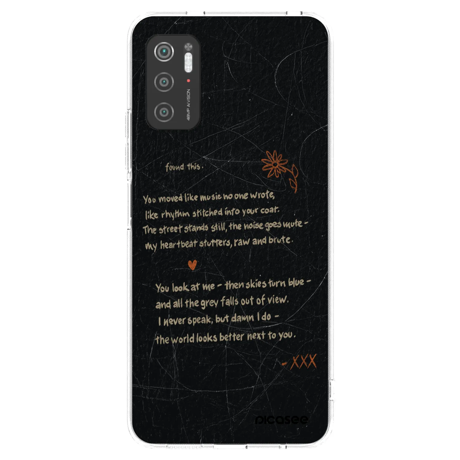 Picasee silikónový prehľadný obal pre Xiaomi Poco M3 Pro 5G - POET