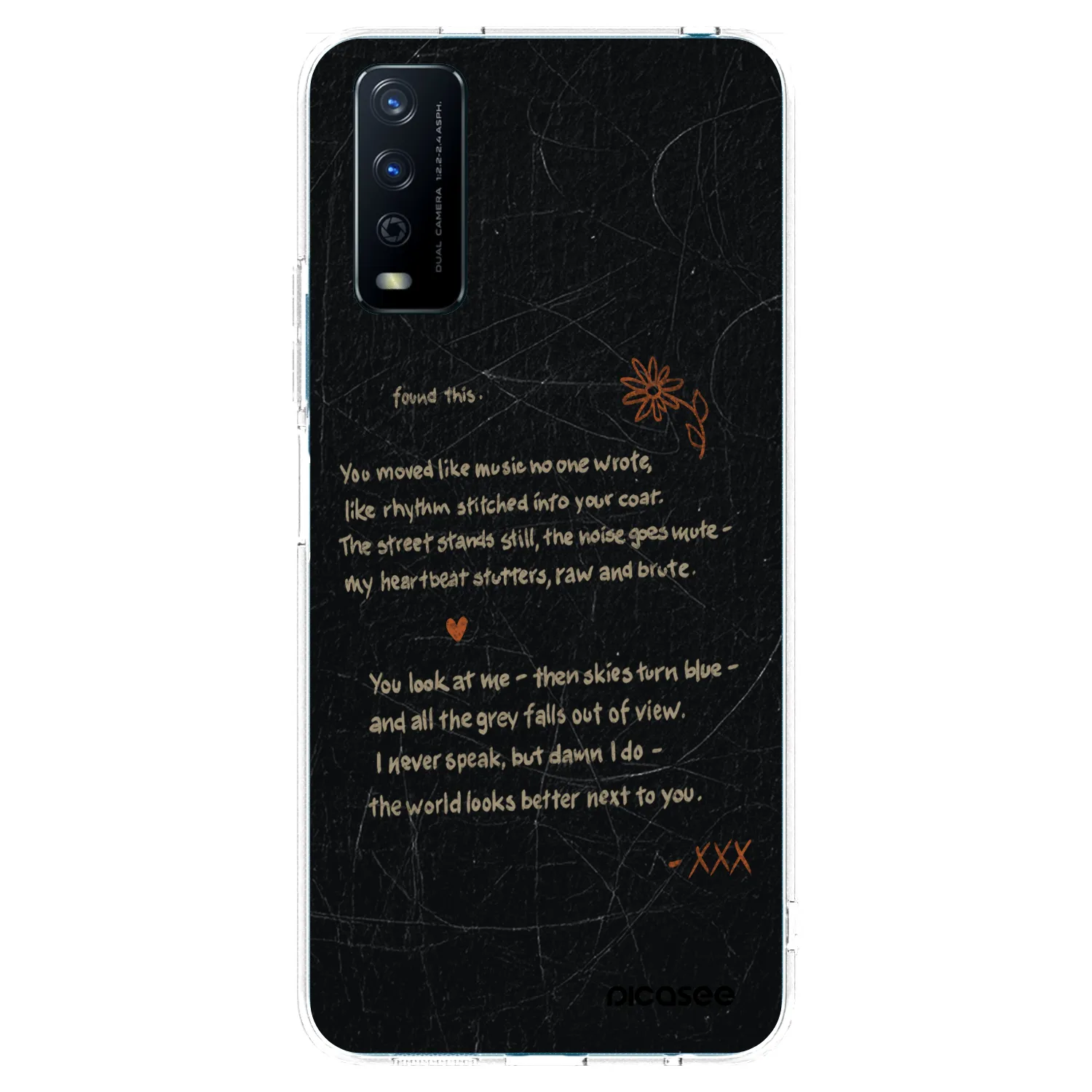 Picasee silikónový prehľadný obal pre Vivo Y11s - POET