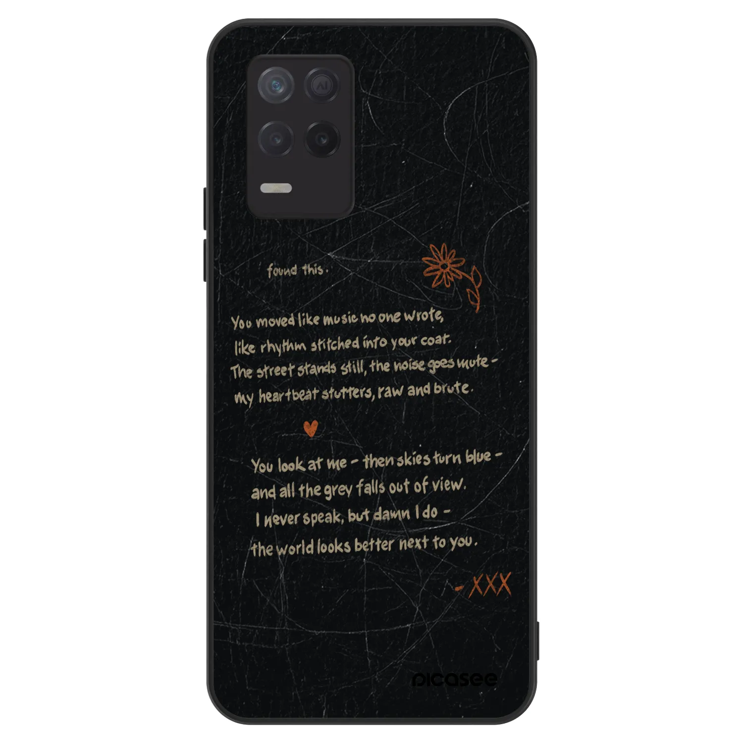Picasee ULTIMATE CASE pro Realme 8 5G - POET