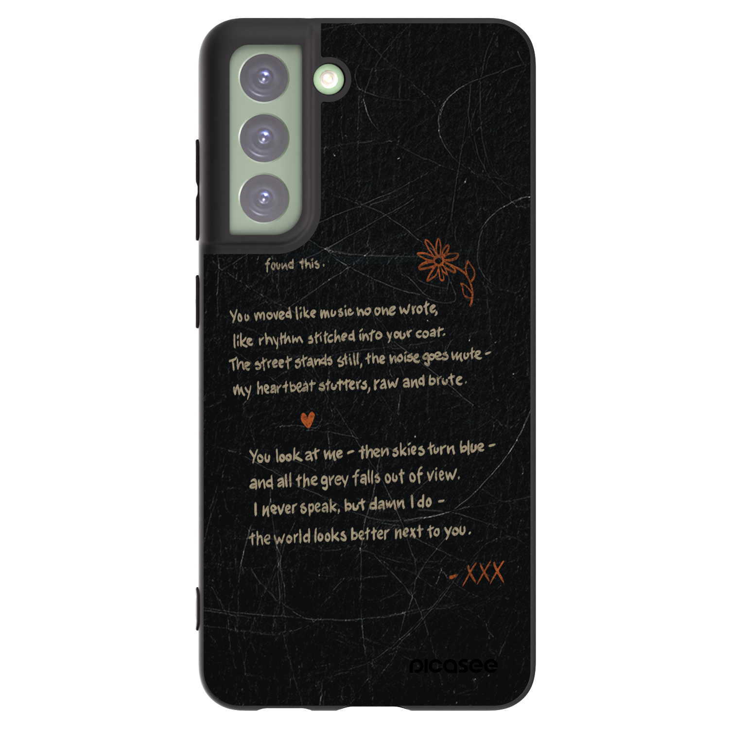 Picasee silikónový čierny obal pre Samsung Galaxy S21 FE 5G - POET