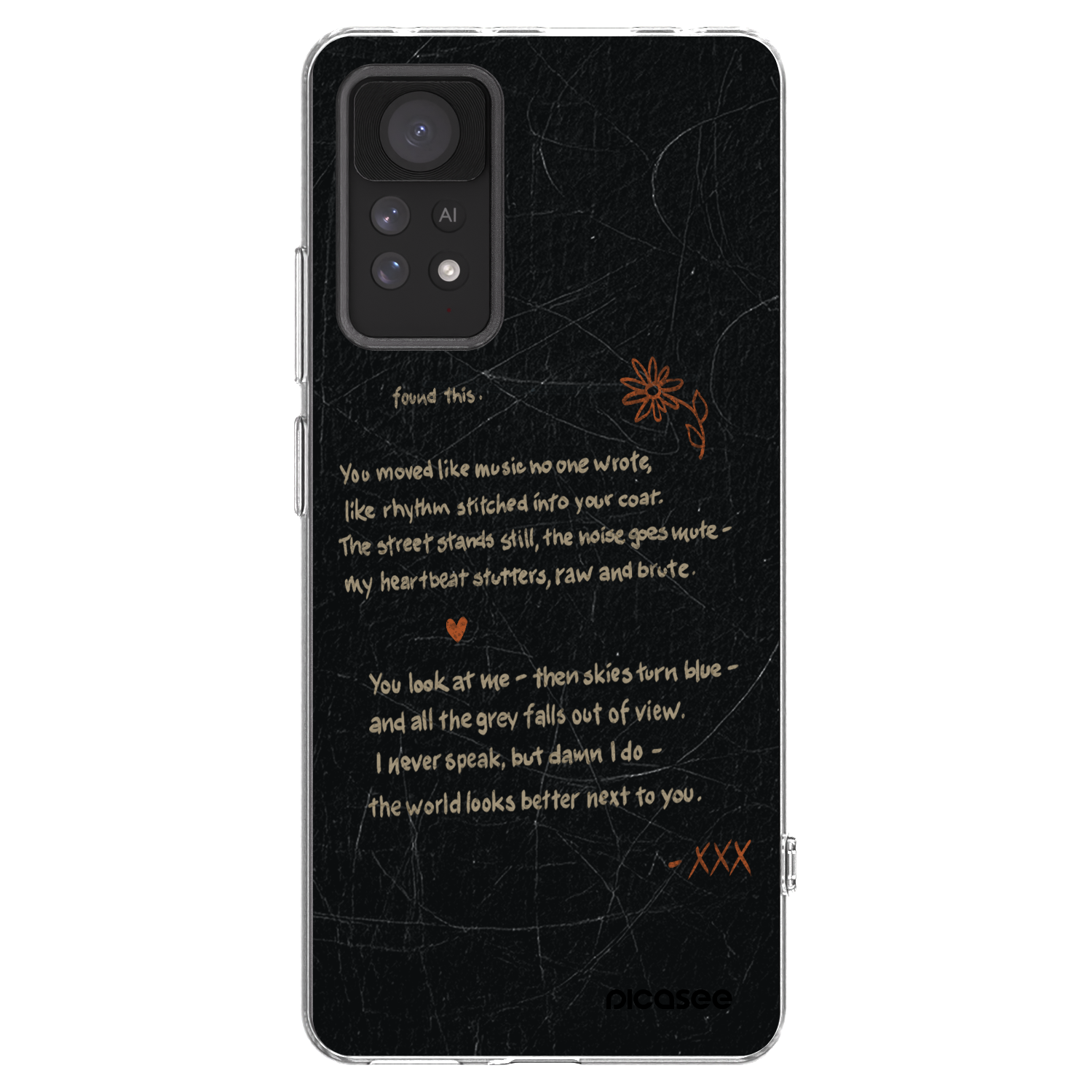 Picasee silikónový prehľadný obal pre Xiaomi Redmi Note 11 Pro 5G - POET