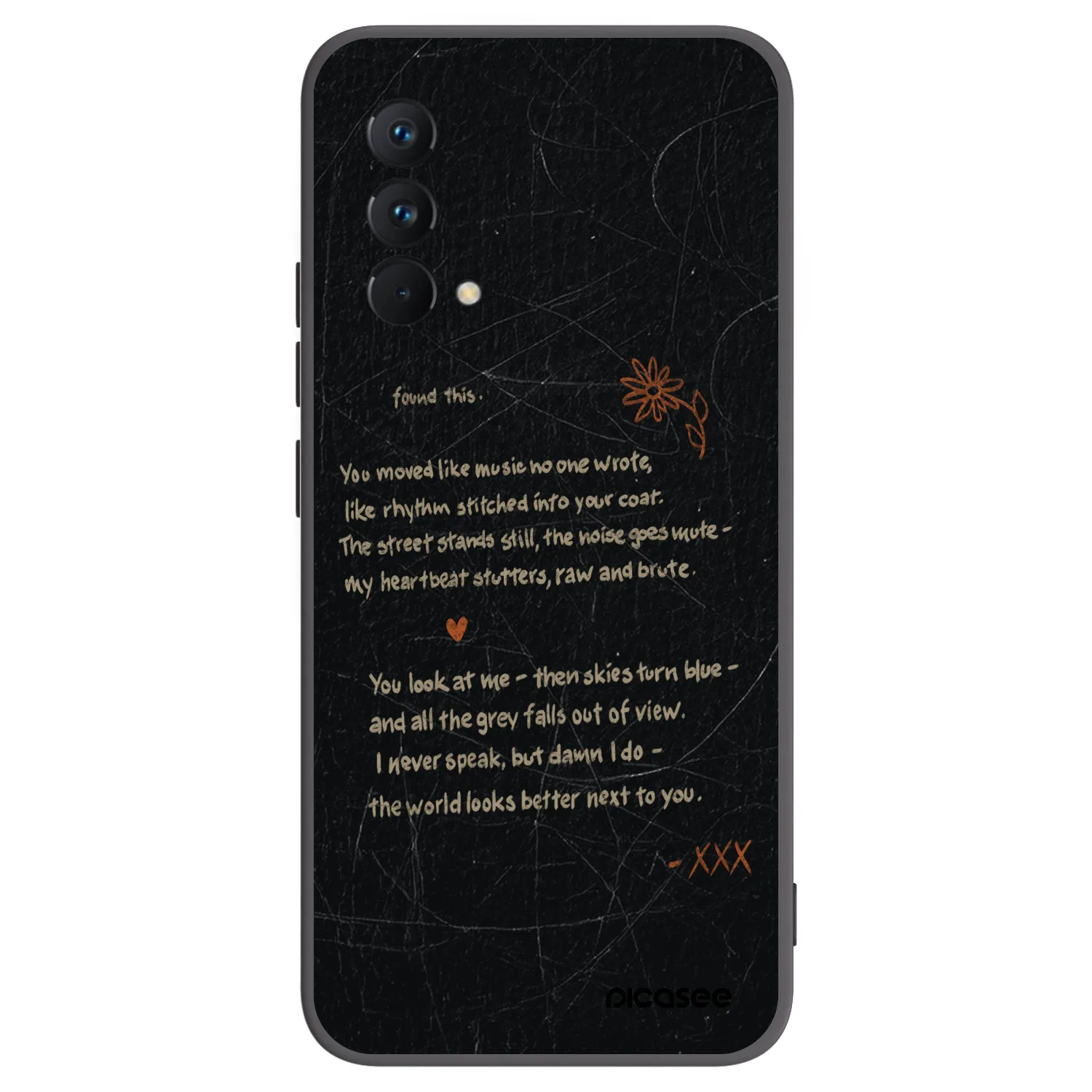 Picasee silikónový čierny obal pre Realme GT Master Edition 5G - POET