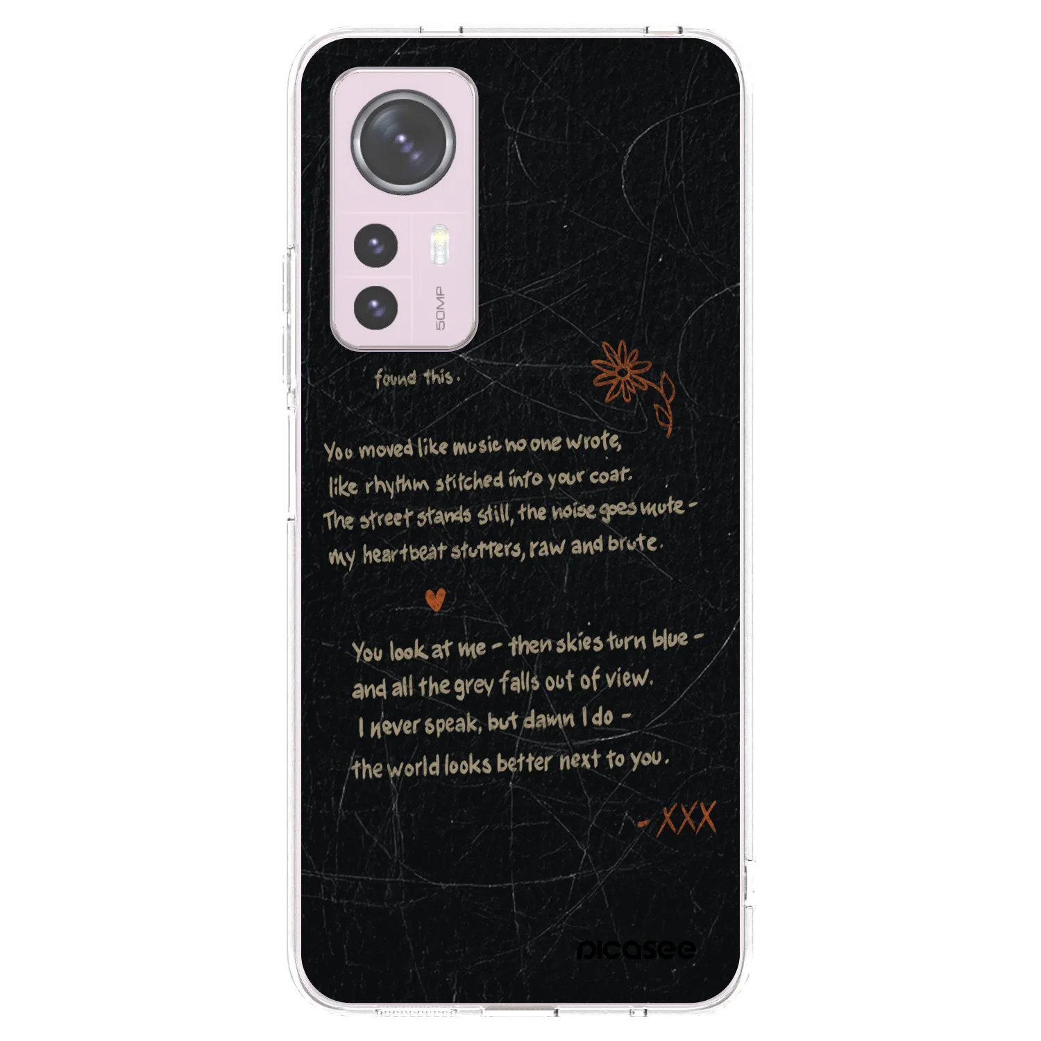 Picasee silikónový prehľadný obal pre Xiaomi 12 - POET