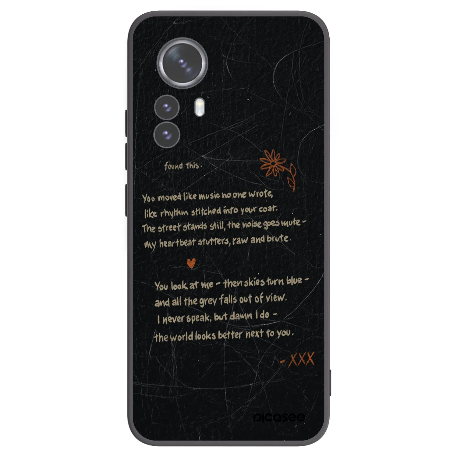Picasee silikónový čierny obal pre Xiaomi 12 Pro - POET
