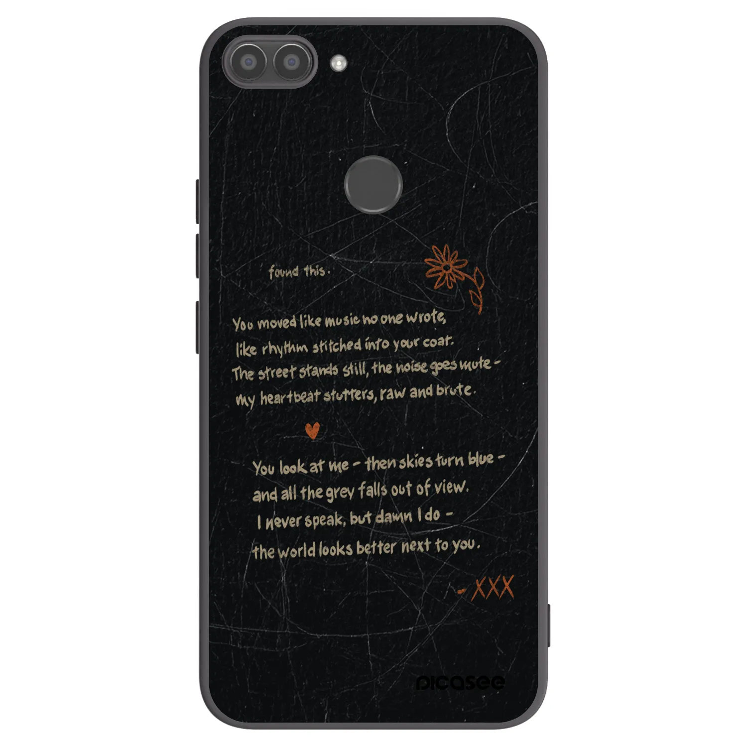 Picasee silikónový čierny obal pre Huawei P Smart - POET