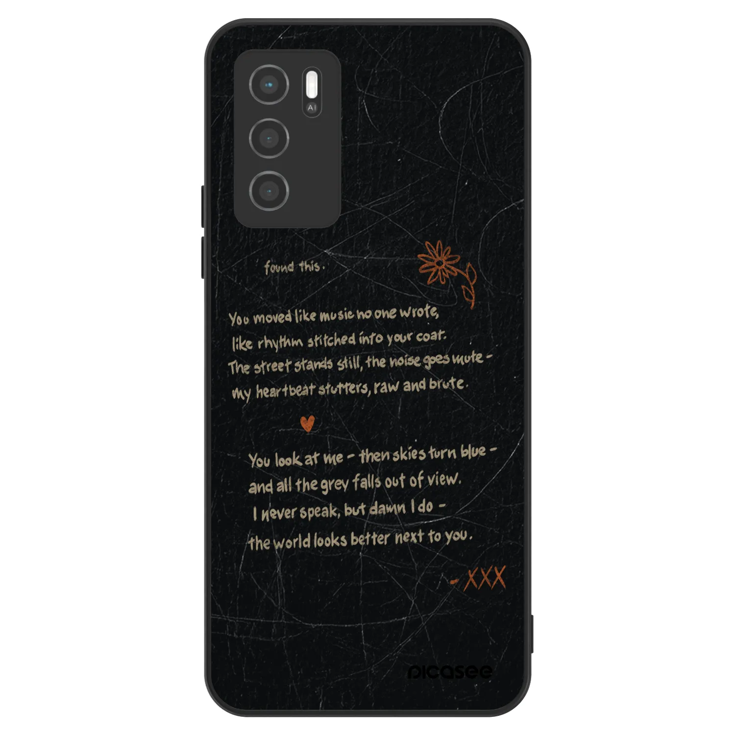 Picasee ULTIMATE CASE pro OPPO A16 - POET