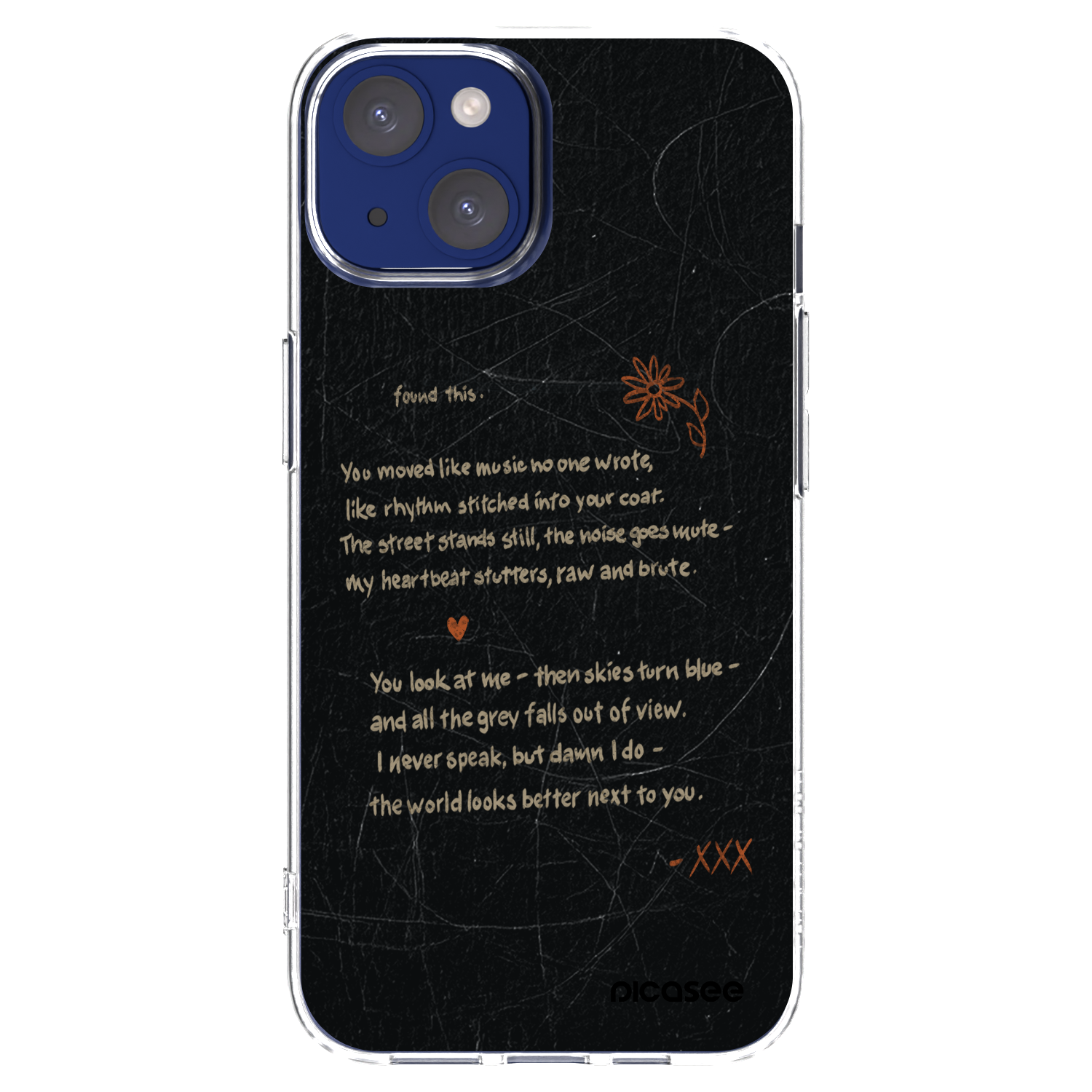 Silikónový prehľadný obal pre Apple iPhone 14 - POET