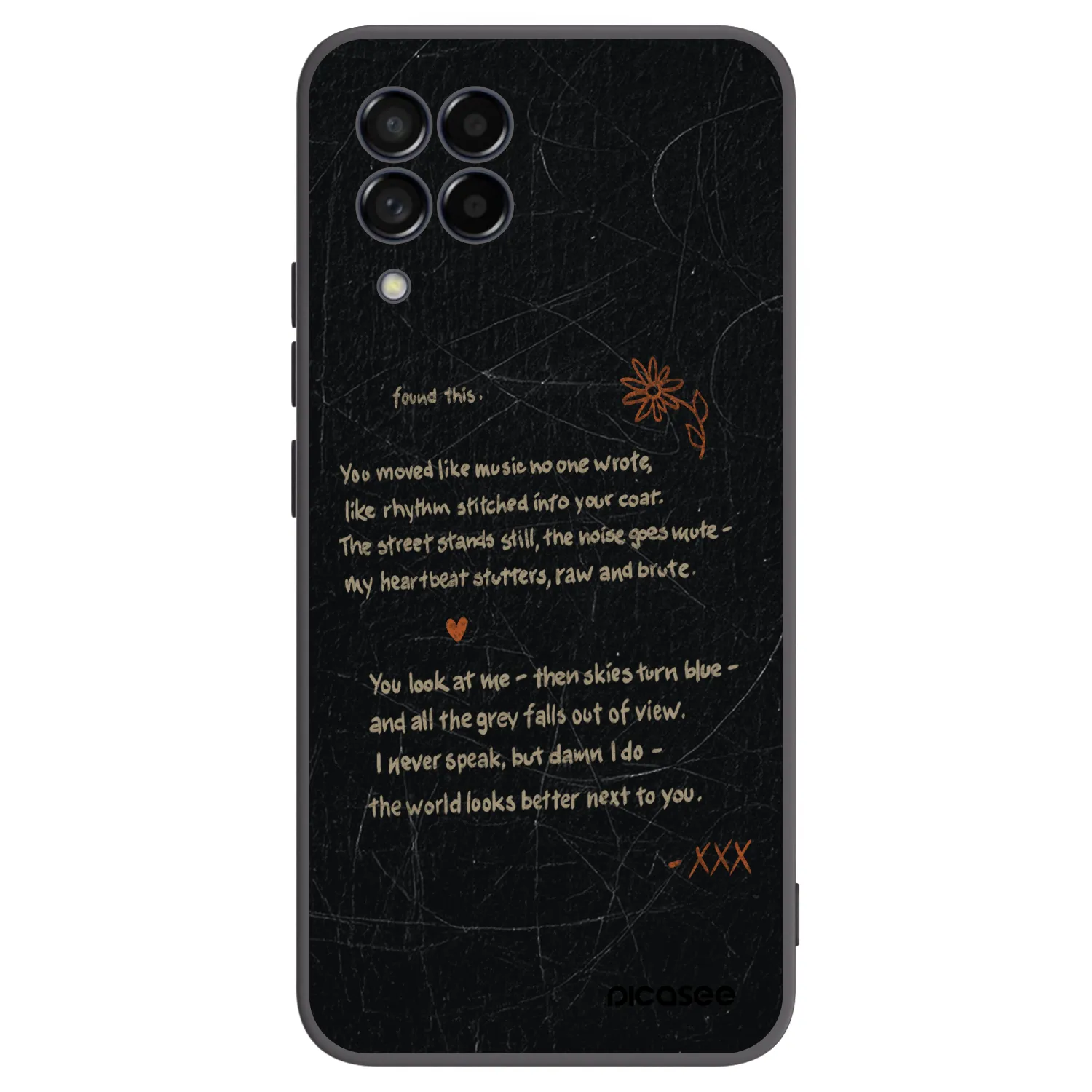 Picasee silikónový čierny obal pre Samsung Galaxy M53 5G - POET