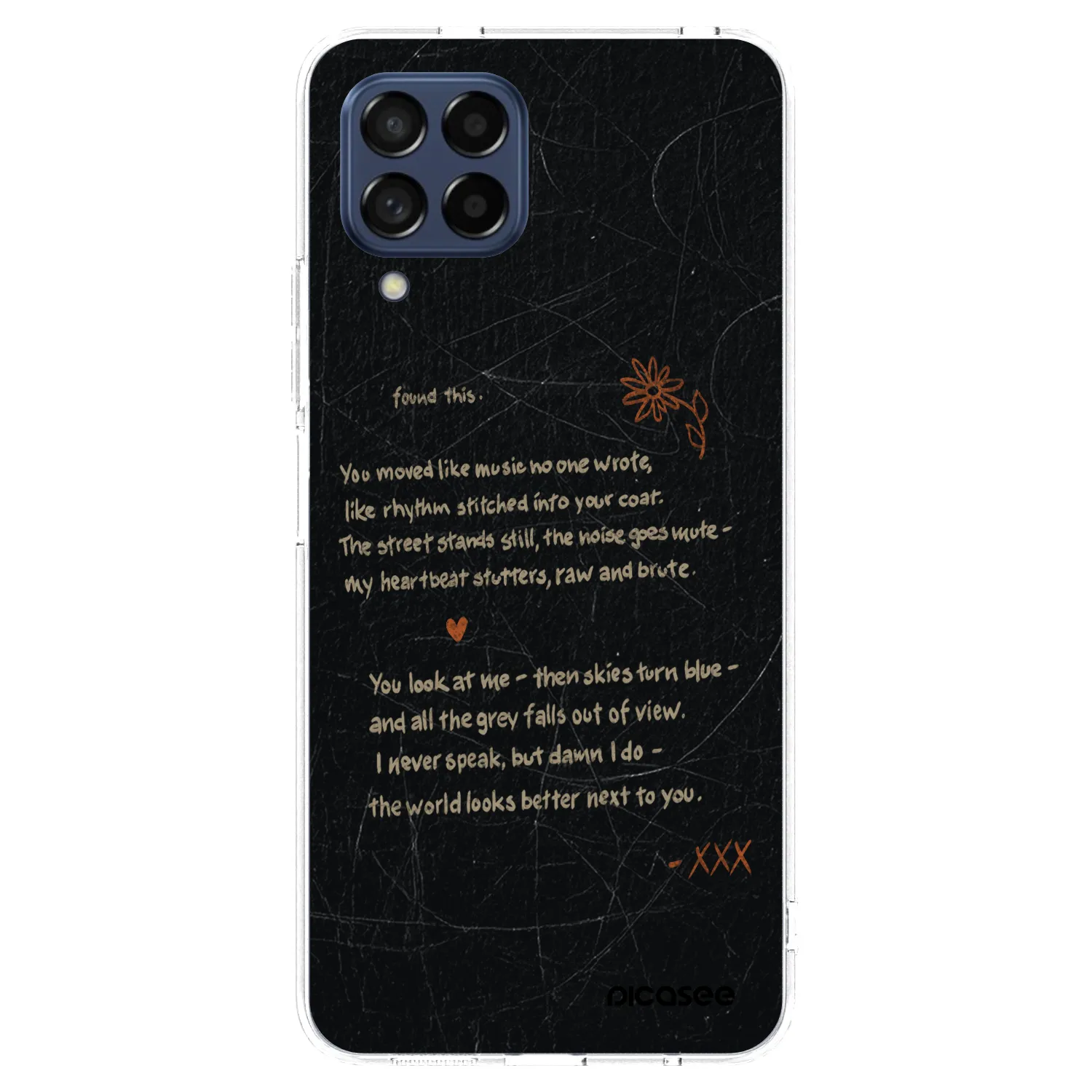 Picasee silikónový prehľadný obal pre Samsung Galaxy M53 5G - POET