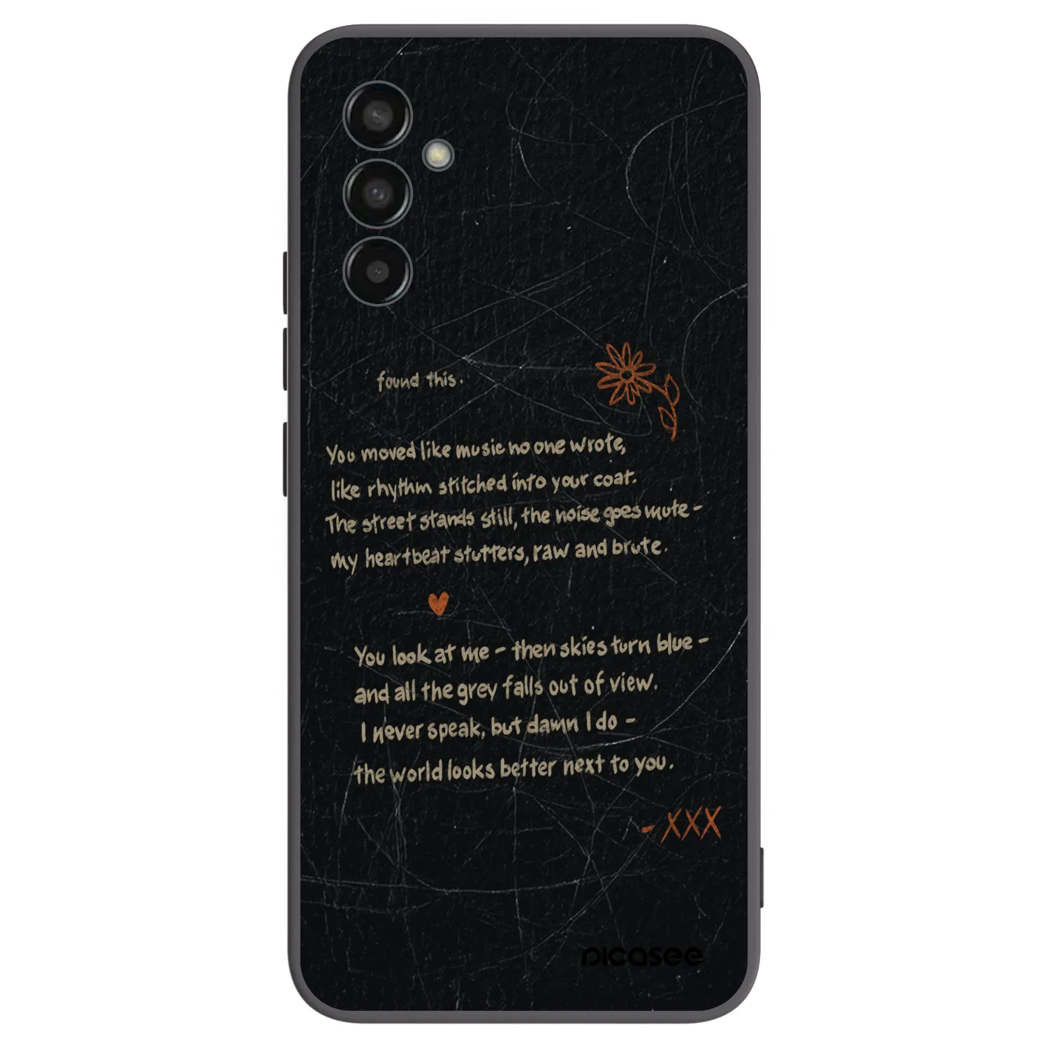 Picasee silikónový čierny obal pre Samsung Galaxy M13 M135F - POET