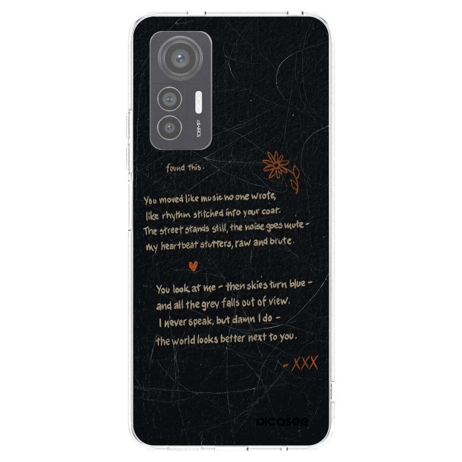 Picasee silikónový prehľadný obal pre Xiaomi 12 Lite - POET