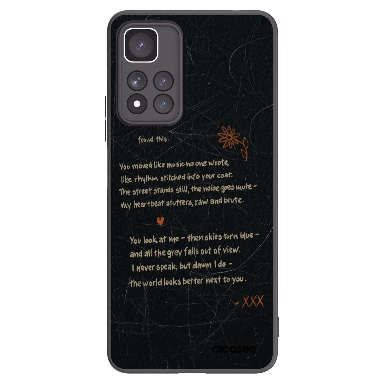 Picasee silikónový čierny obal pre Xiaomi Redmi Note 11 Pro+ 5G - POET