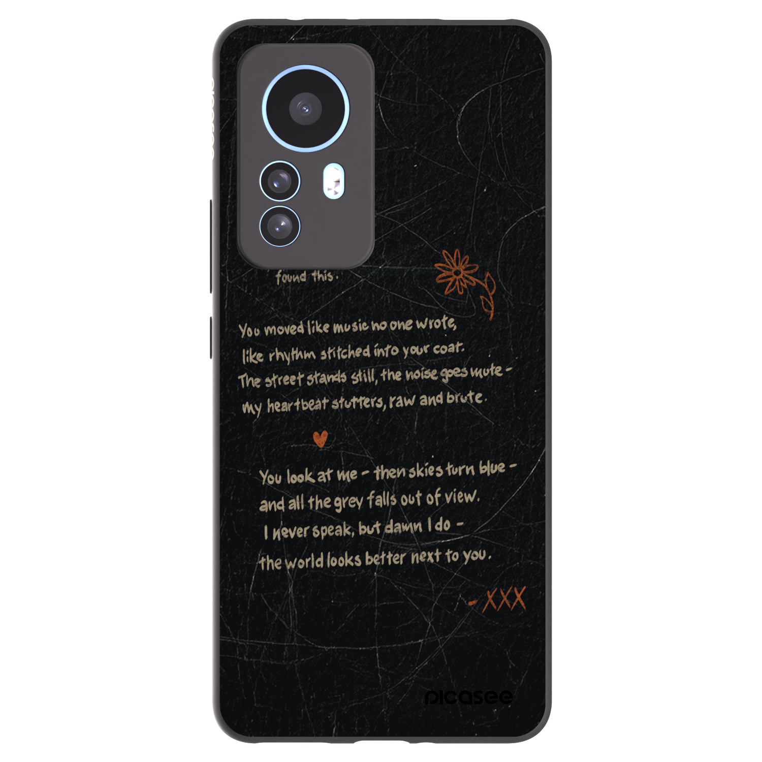 Picasee silikónový čierny obal pre Xiaomi 12T - POET