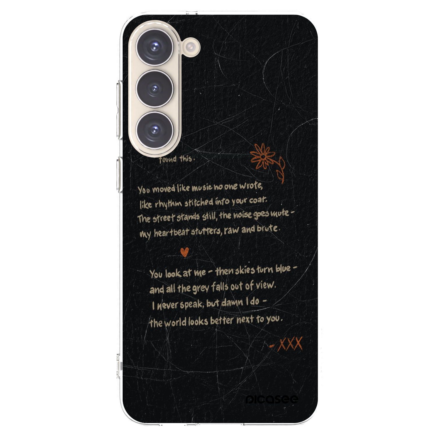 Picasee silikónový prehľadný obal pre Samsung Galaxy S23+ 5G - POET