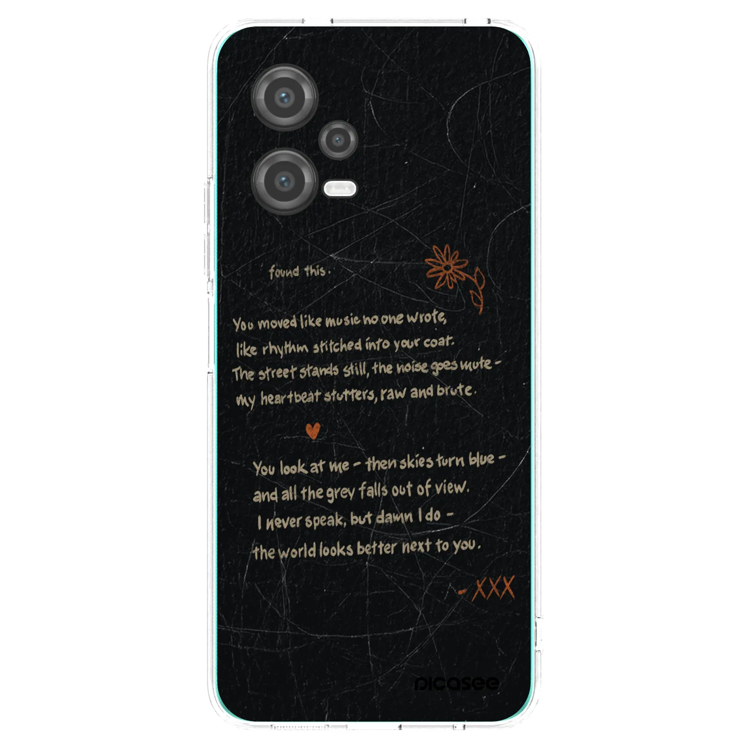 Picasee silikónový prehľadný obal pre Xiaomi Poco X5 - POET