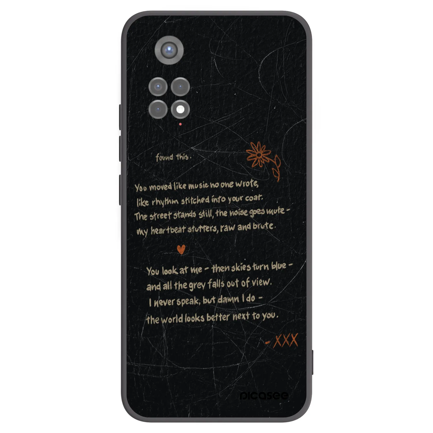 Picasee silikónový čierny obal pre Xiaomi Redmi Note 11S 5G - POET