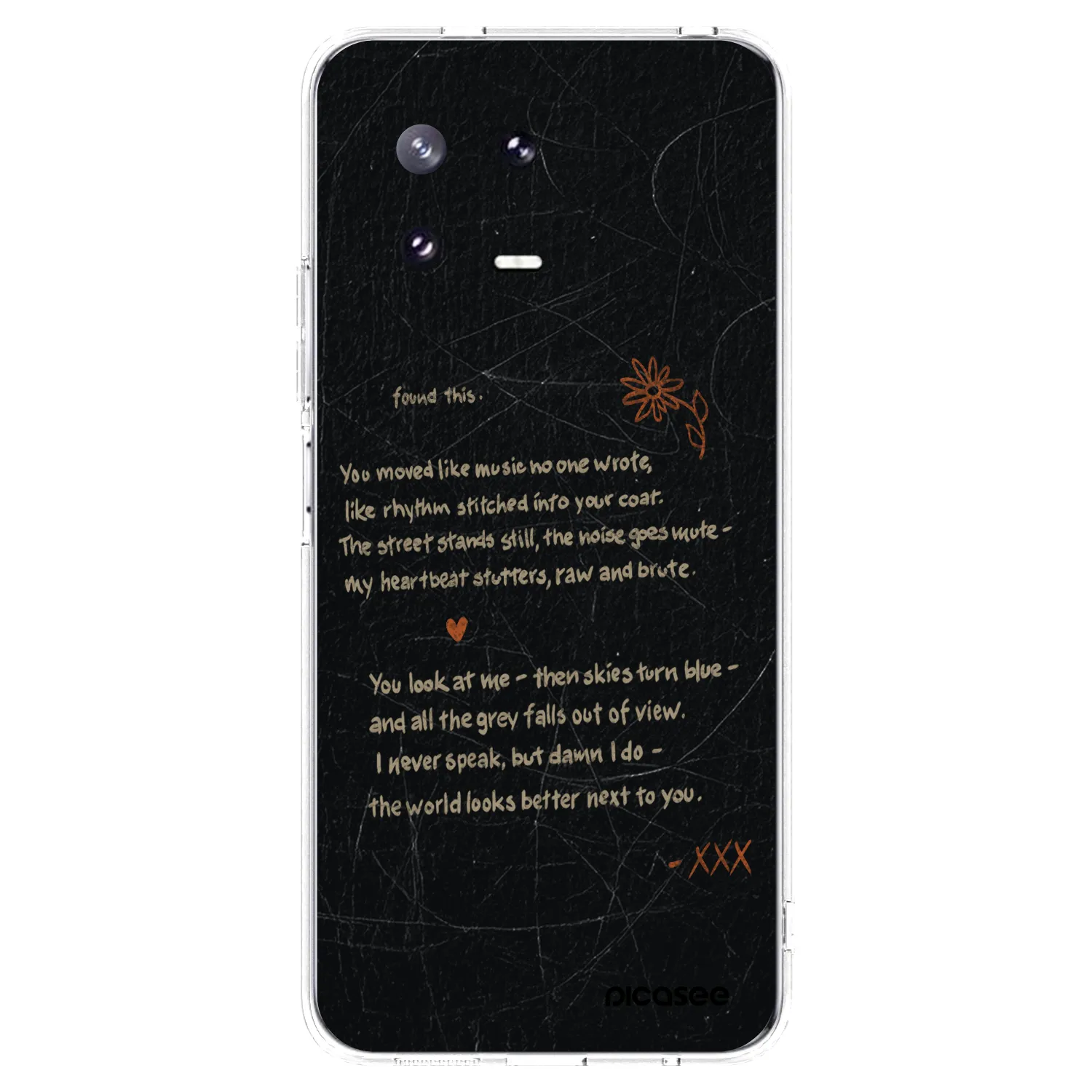 Picasee silikónový prehľadný obal pre Xiaomi 13 Pro - POET