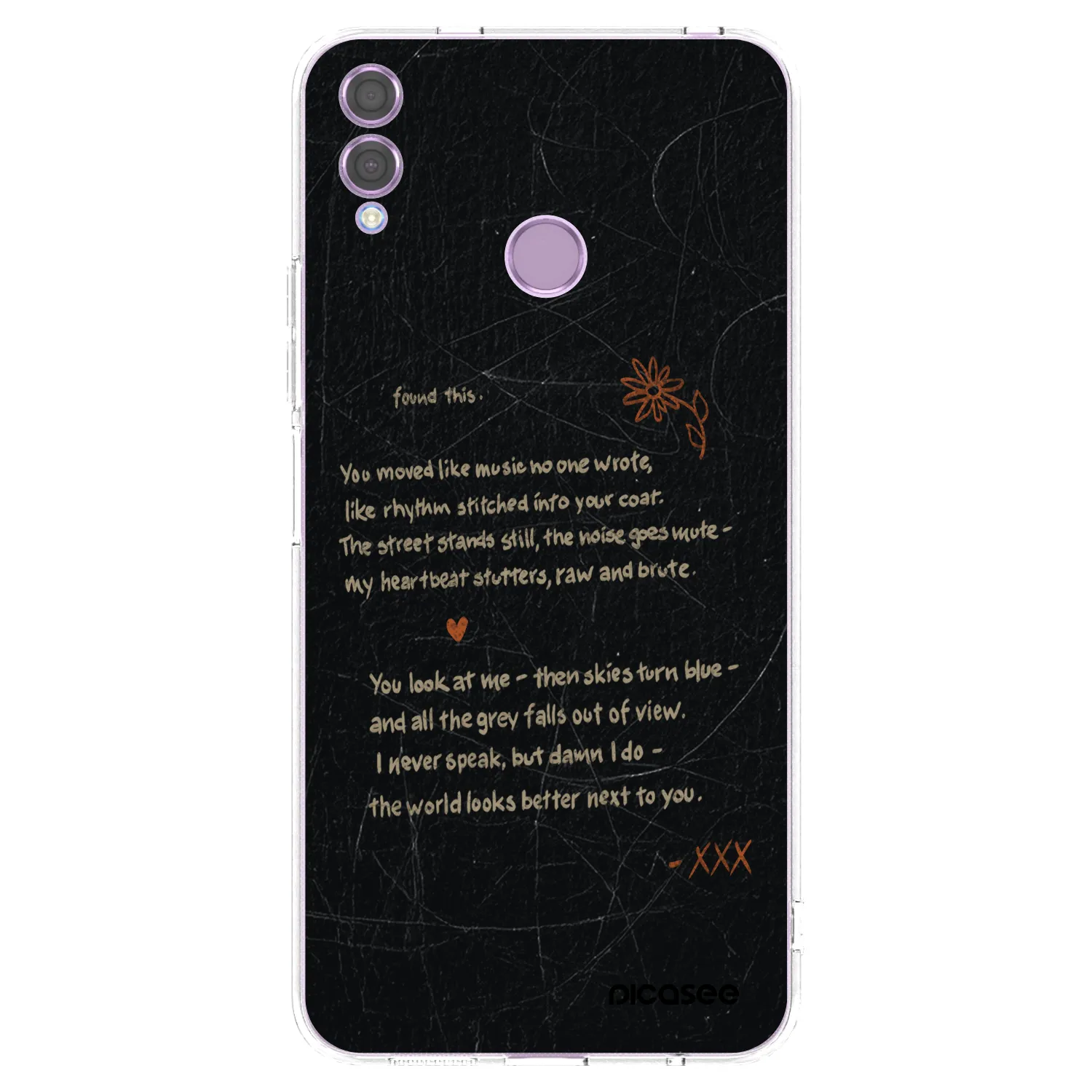 Silikónový prehľadný obal pre Honor 8X - POET