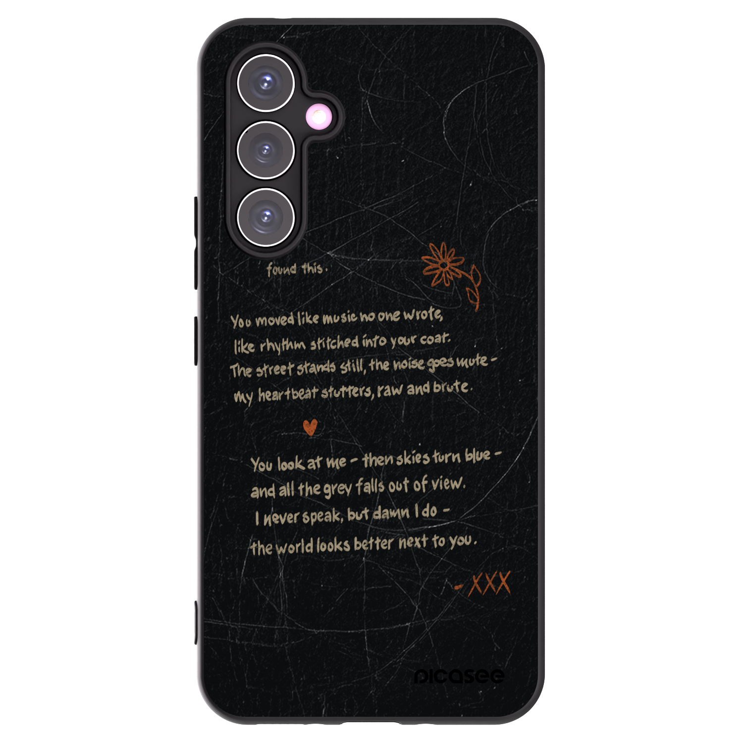 Picasee silikónový čierny obal pre Samsung Galaxy A54 5G A546B - POET