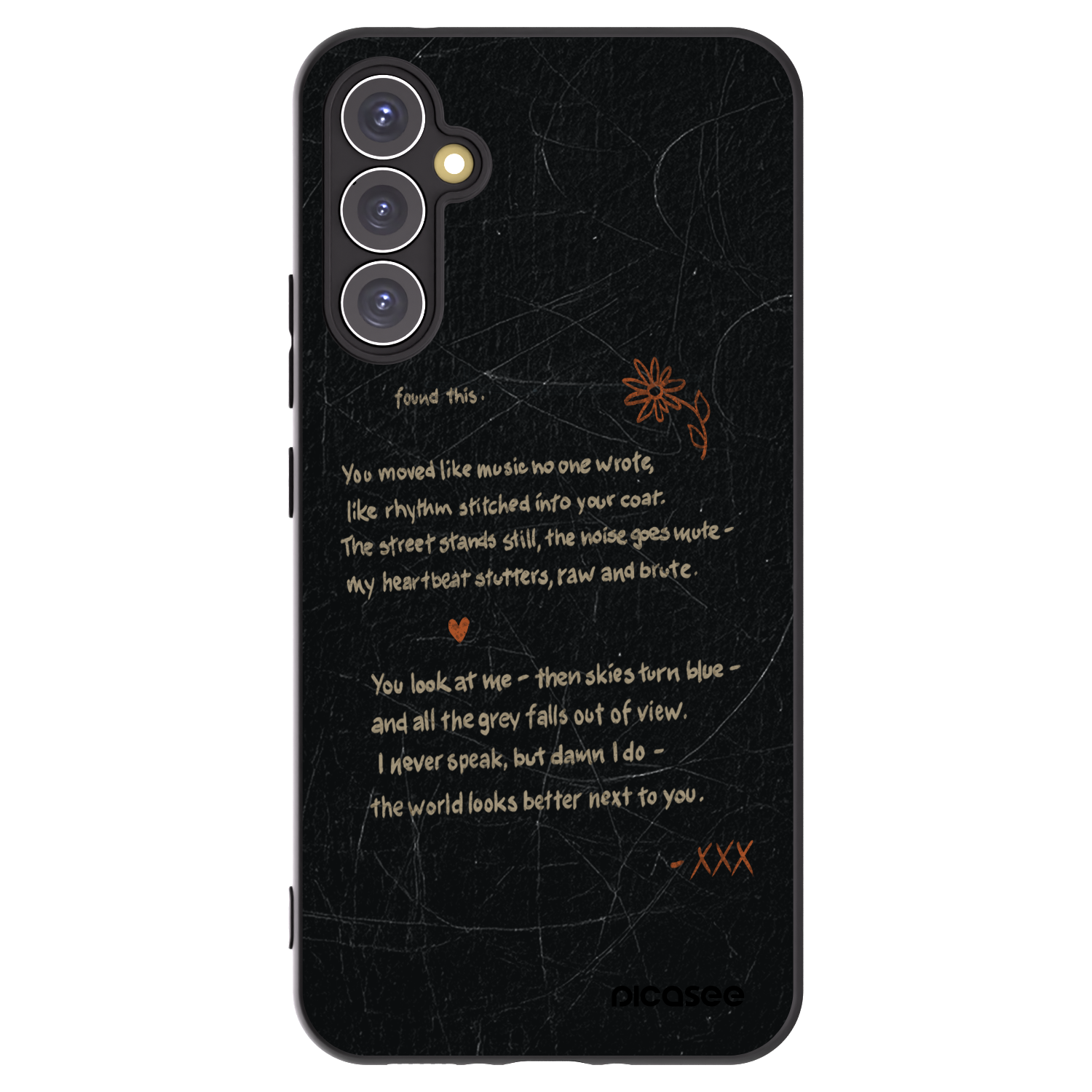 Picasee silikónový čierny obal pre Samsung Galaxy A34 5G A346B - POET