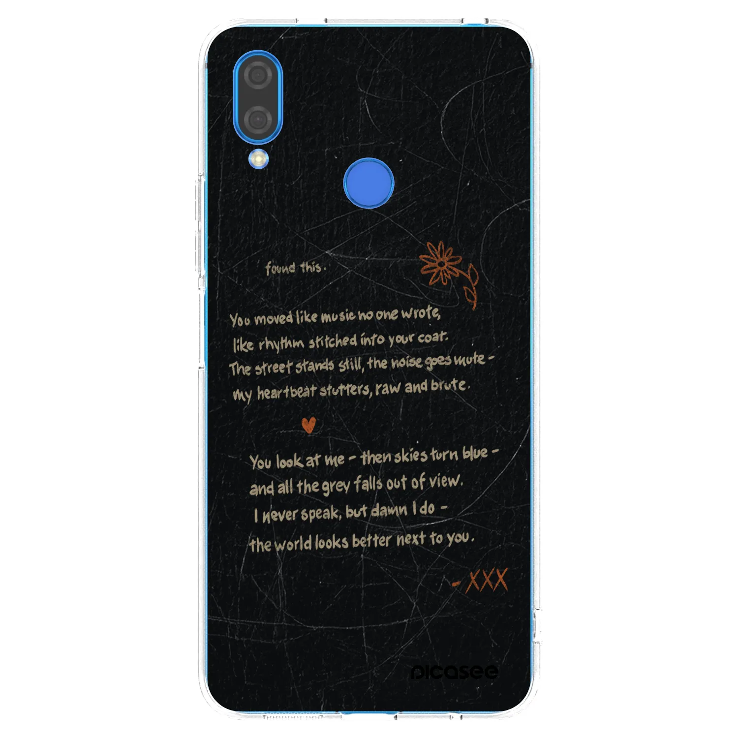 Picasee silikónový prehľadný obal pre Huawei Nova 3 - POET