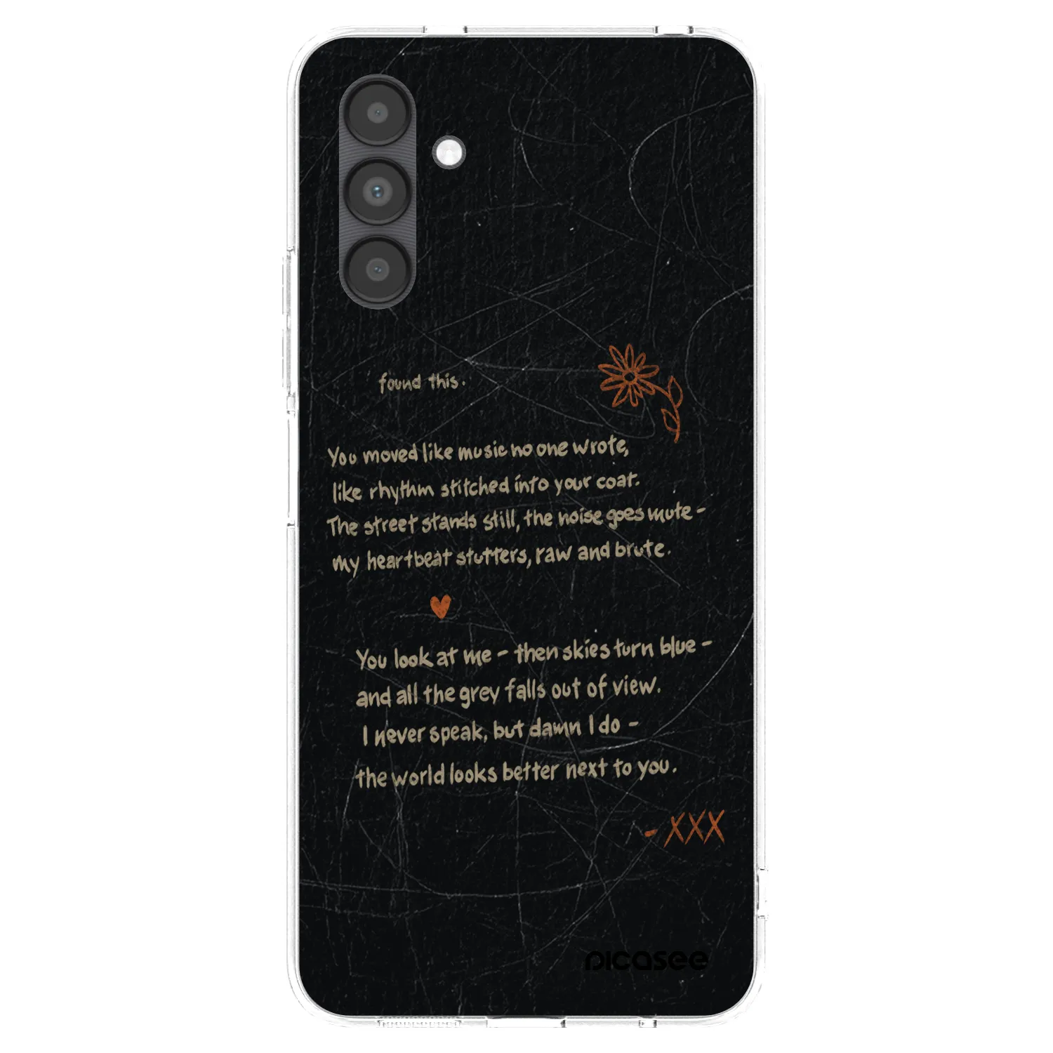 Picasee silikónový prehľadný obal pre Samsung Galaxy A04s A047F - POET