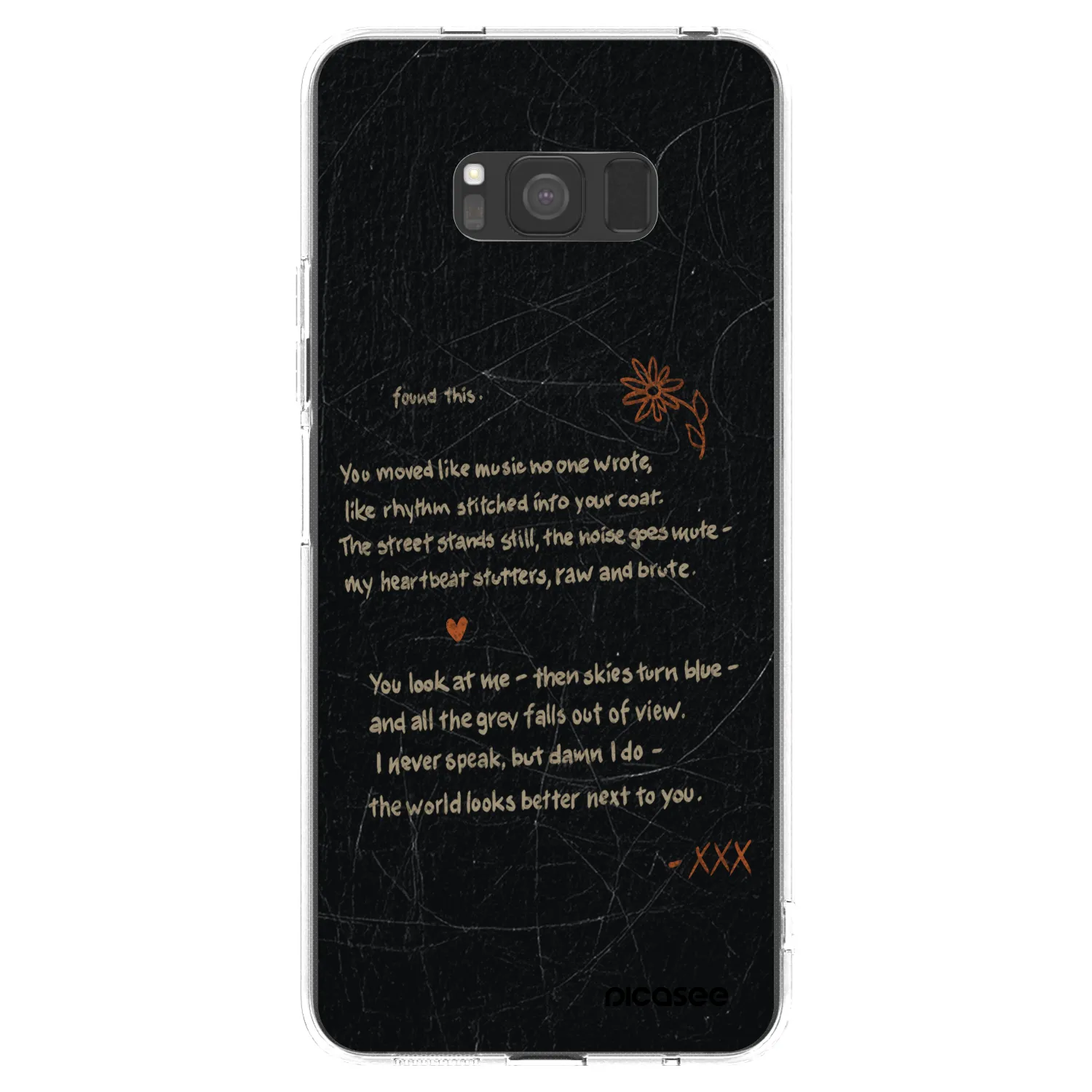 Picasee silikónový prehľadný obal pre Samsung Galaxy S8 G950F - POET