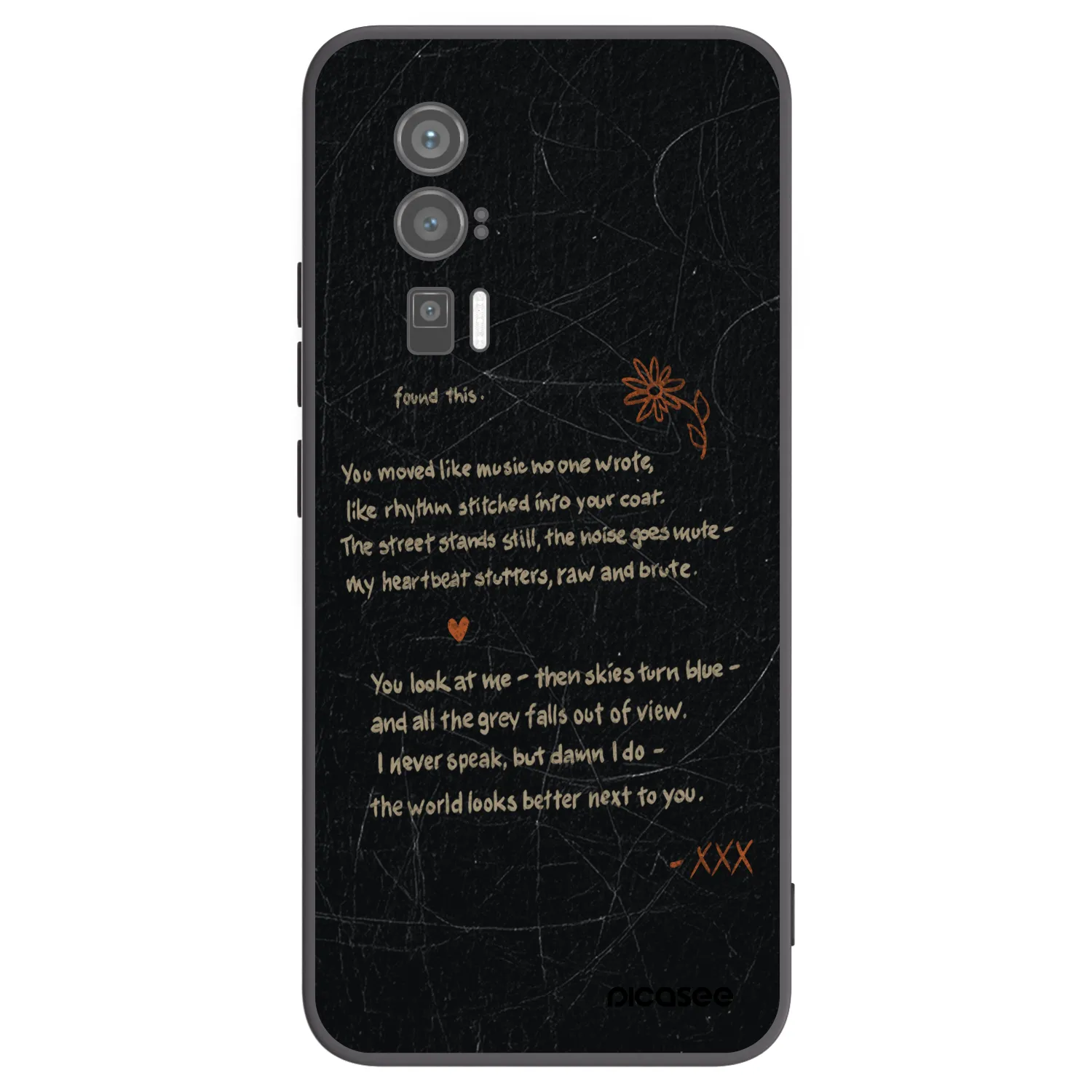 Picasee silikónový čierny obal pre Xiaomi Poco F5 Pro 5G - POET