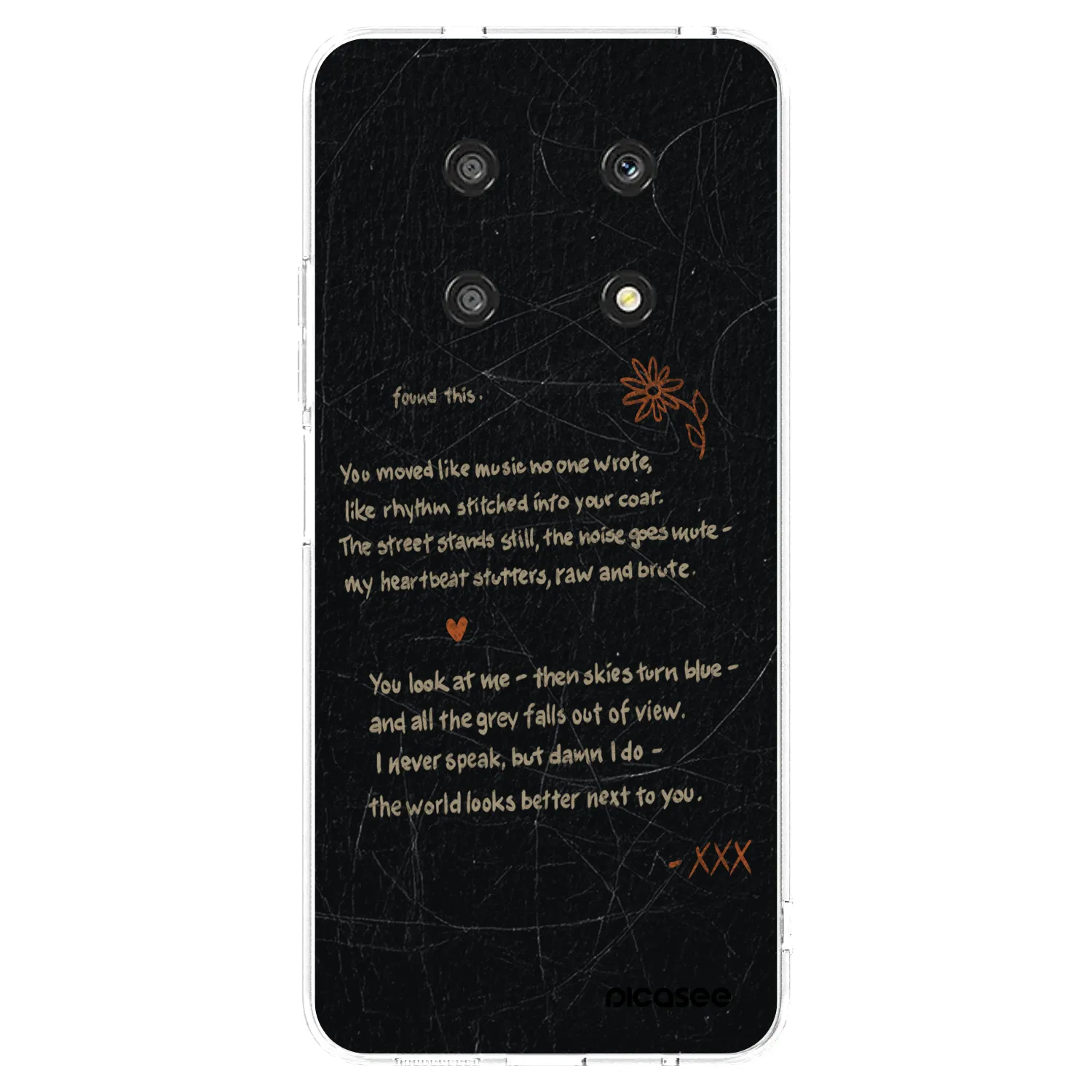 Picasee silikónový prehľadný obal pre Honor Magic4 Lite 5G - POET