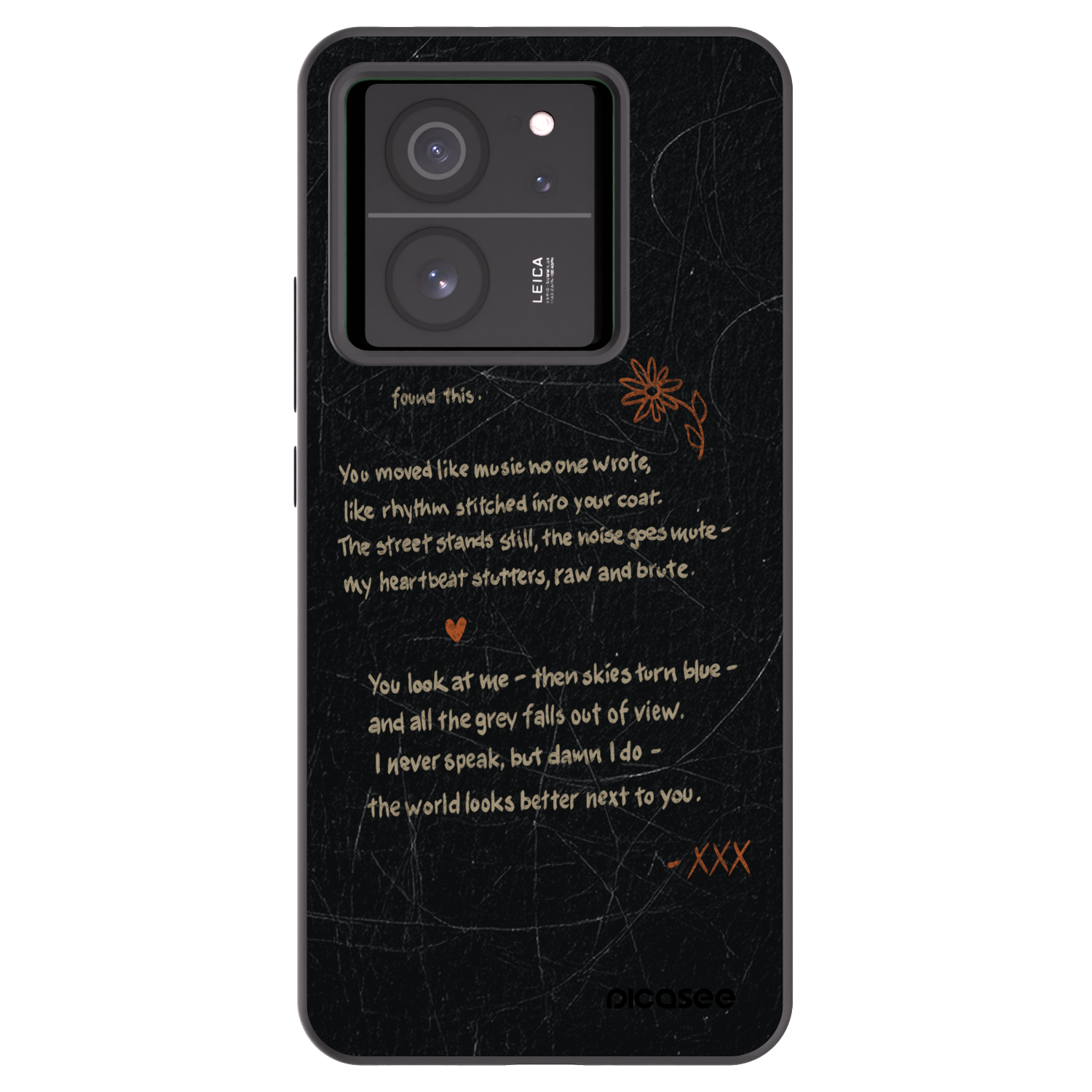 Picasee silikónový čierny obal pre Xiaomi 13T Pro - POET