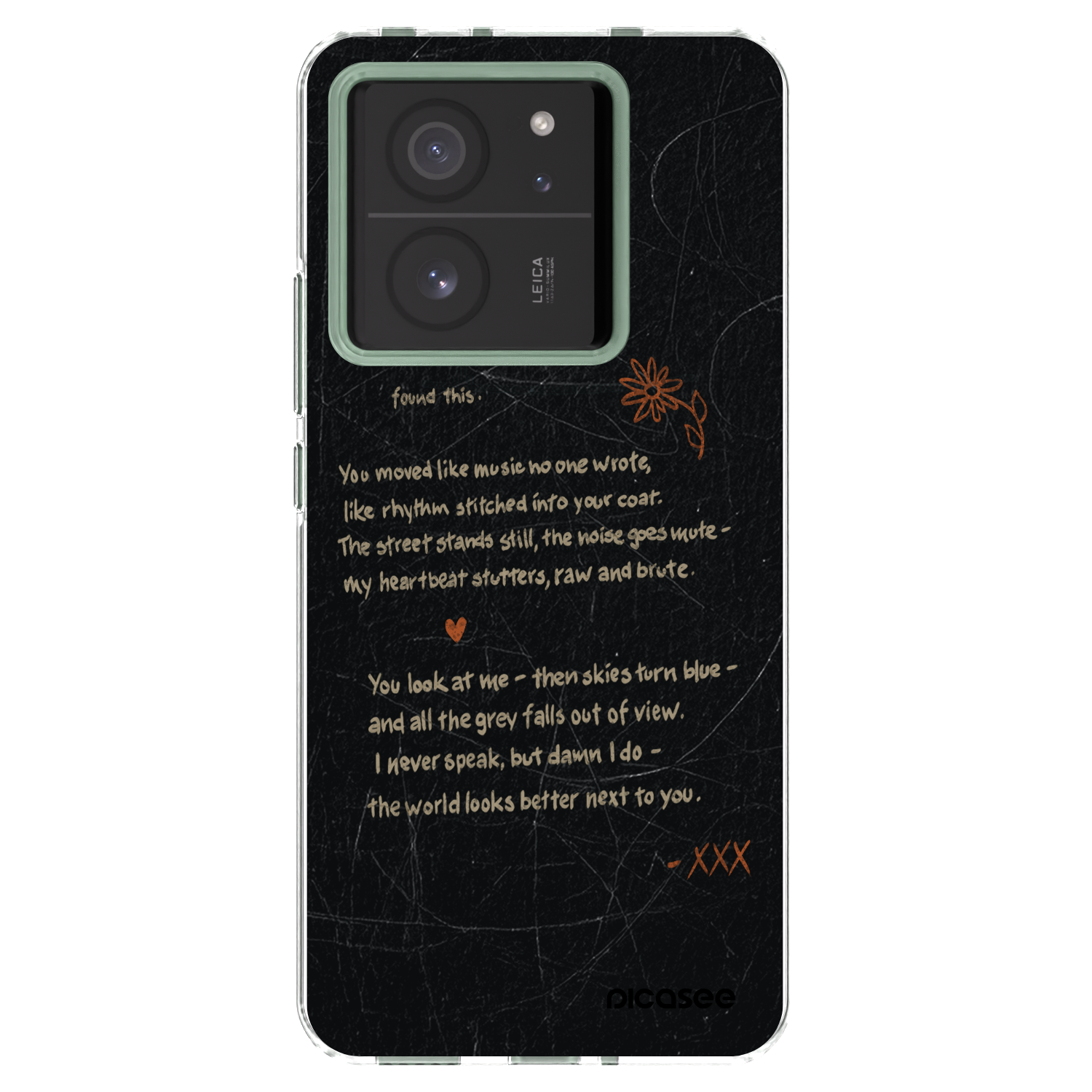 Picasee silikónový prehľadný obal pre Xiaomi 13T Pro - POET