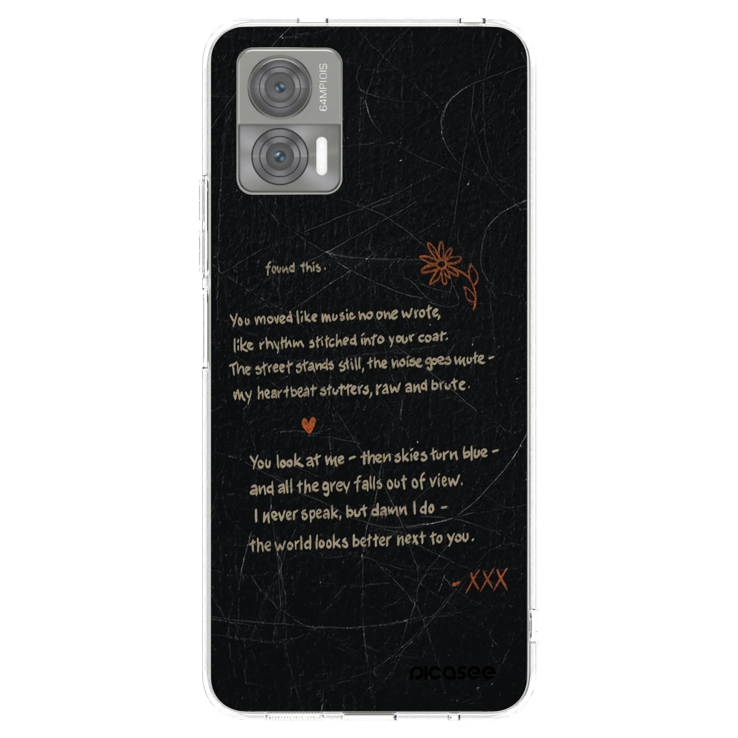 Picasee silikónový prehľadný obal pre Motorola Edge 30 Neo - POET