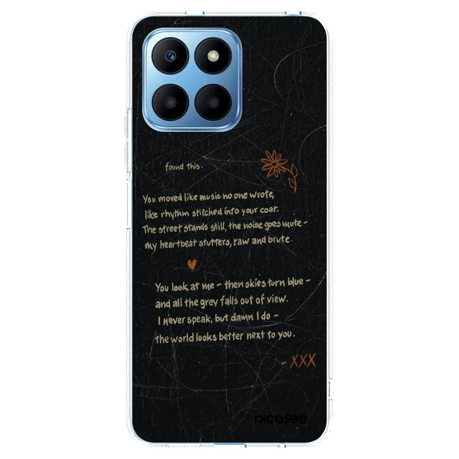 Silikónový prehľadný obal pre Honor 70 Lite - POET