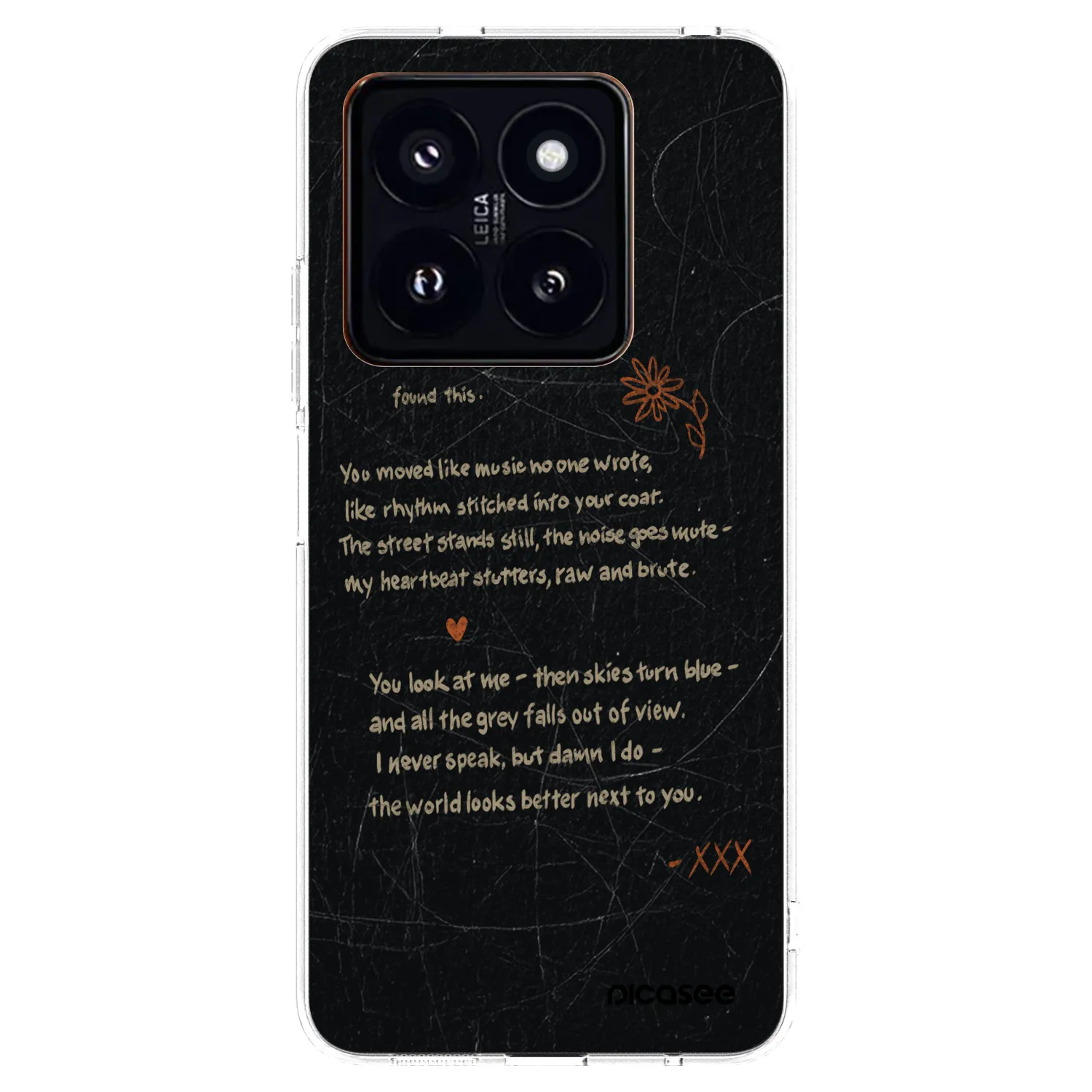 Silikónový prehľadný obal pre Xiaomi 14 Pro - POET