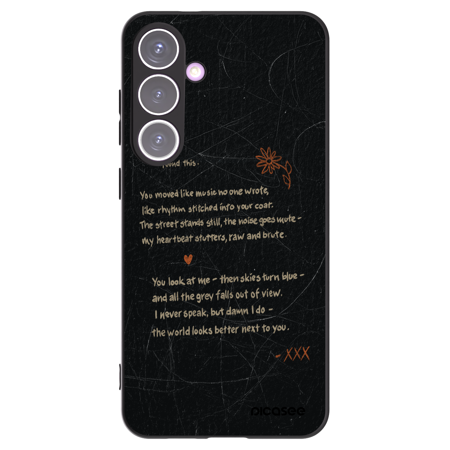 Picasee silikónový čierny obal pre Samsung Galaxy S24+ S926B 5G - POET